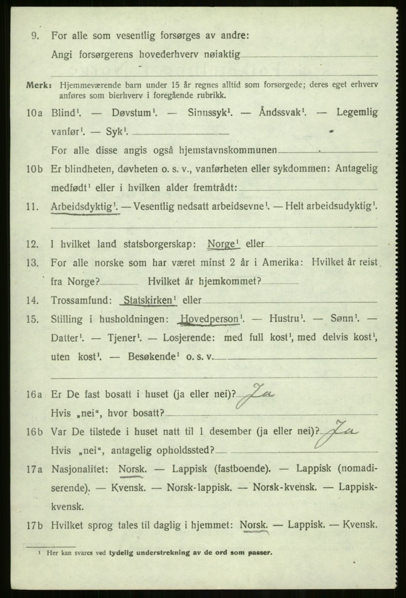 SATØ, Folketelling 1920 for 1934 Tromsøysund herred, 1920, s. 10175