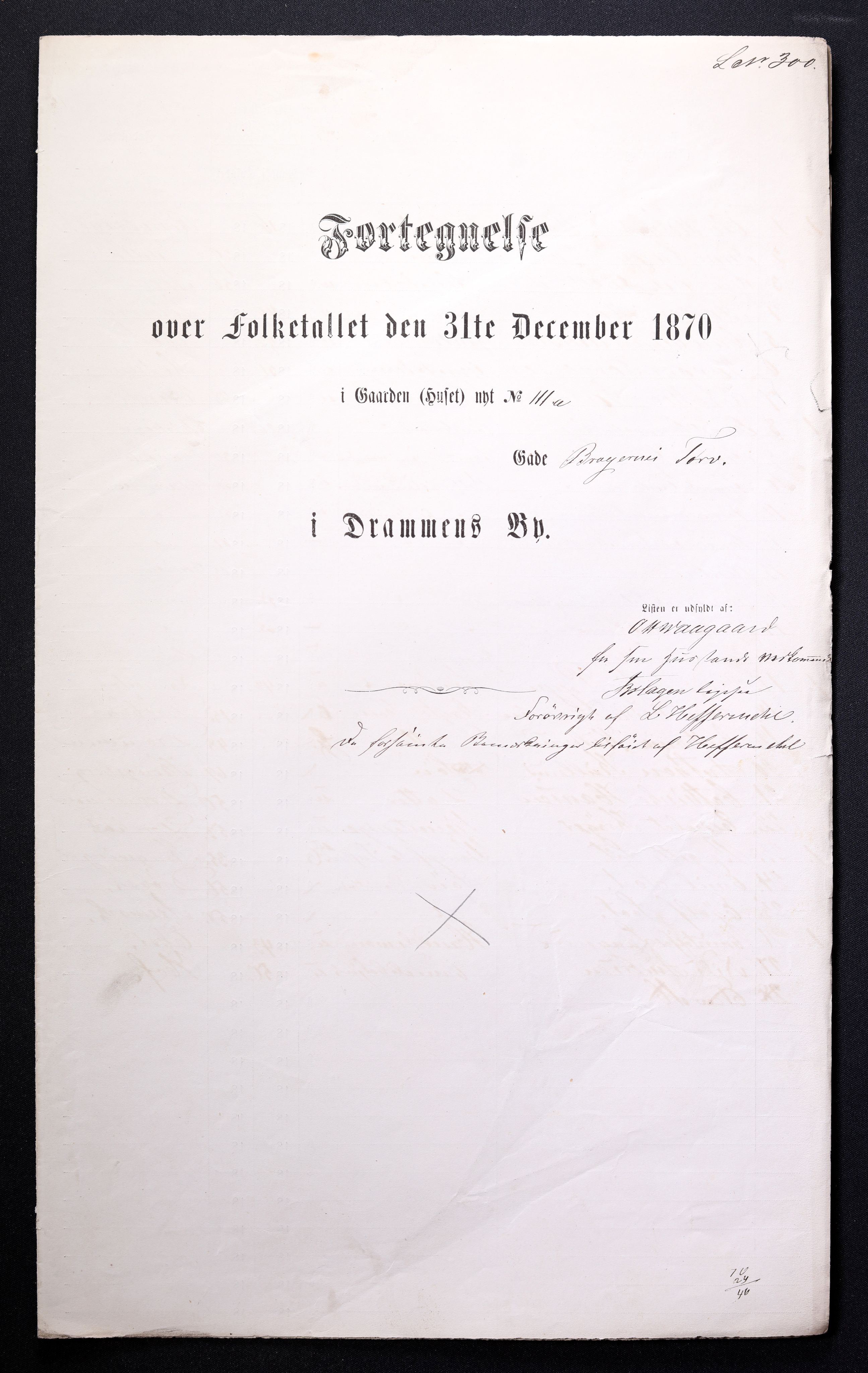 RA, Folketelling 1870 for 0602 Drammen kjøpstad, 1870, s. 852