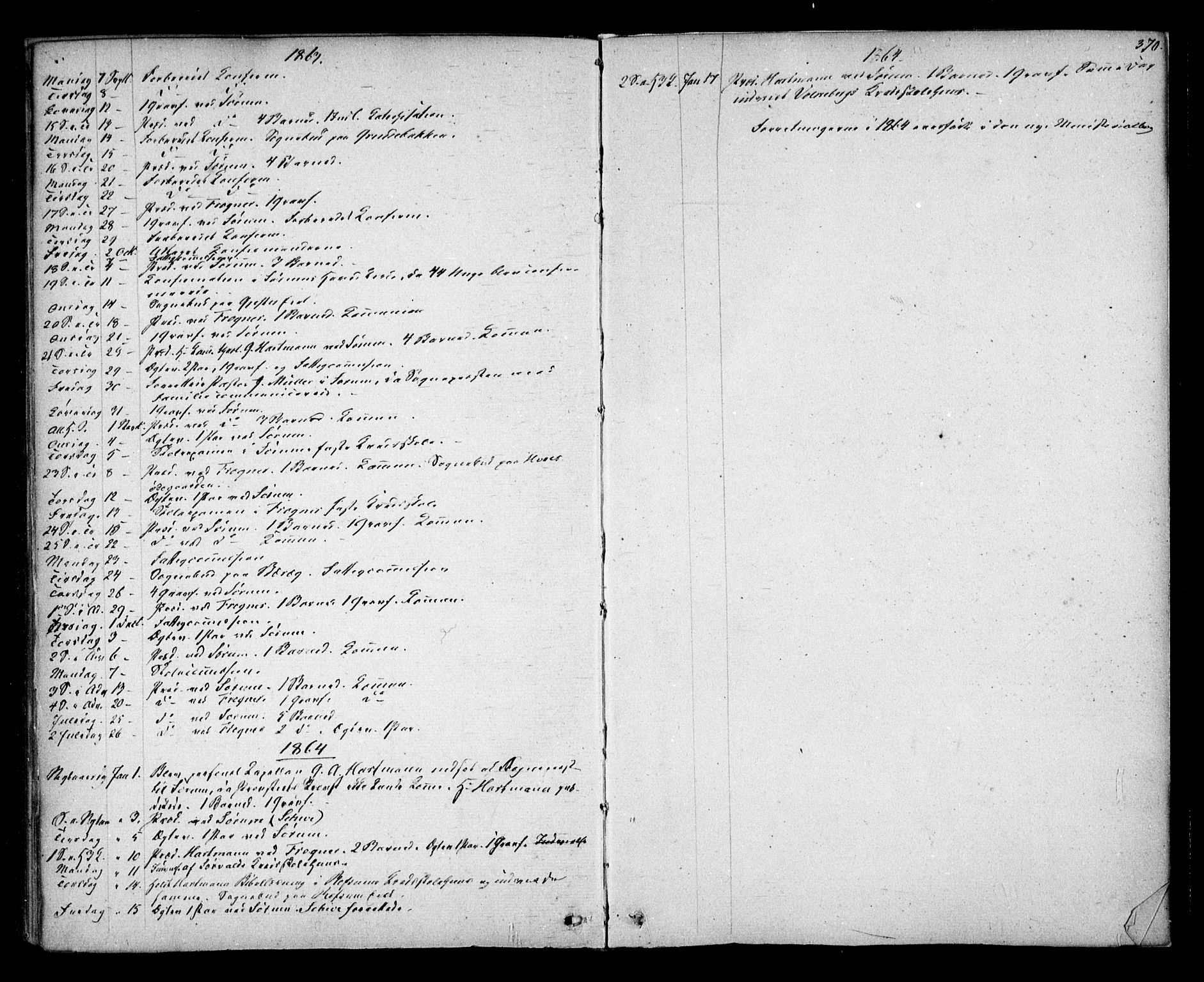 Sørum prestekontor Kirkebøker, SAO/A-10303/F/Fa/L0005: Ministerialbok nr. I 5, 1846-1863, s. 370
