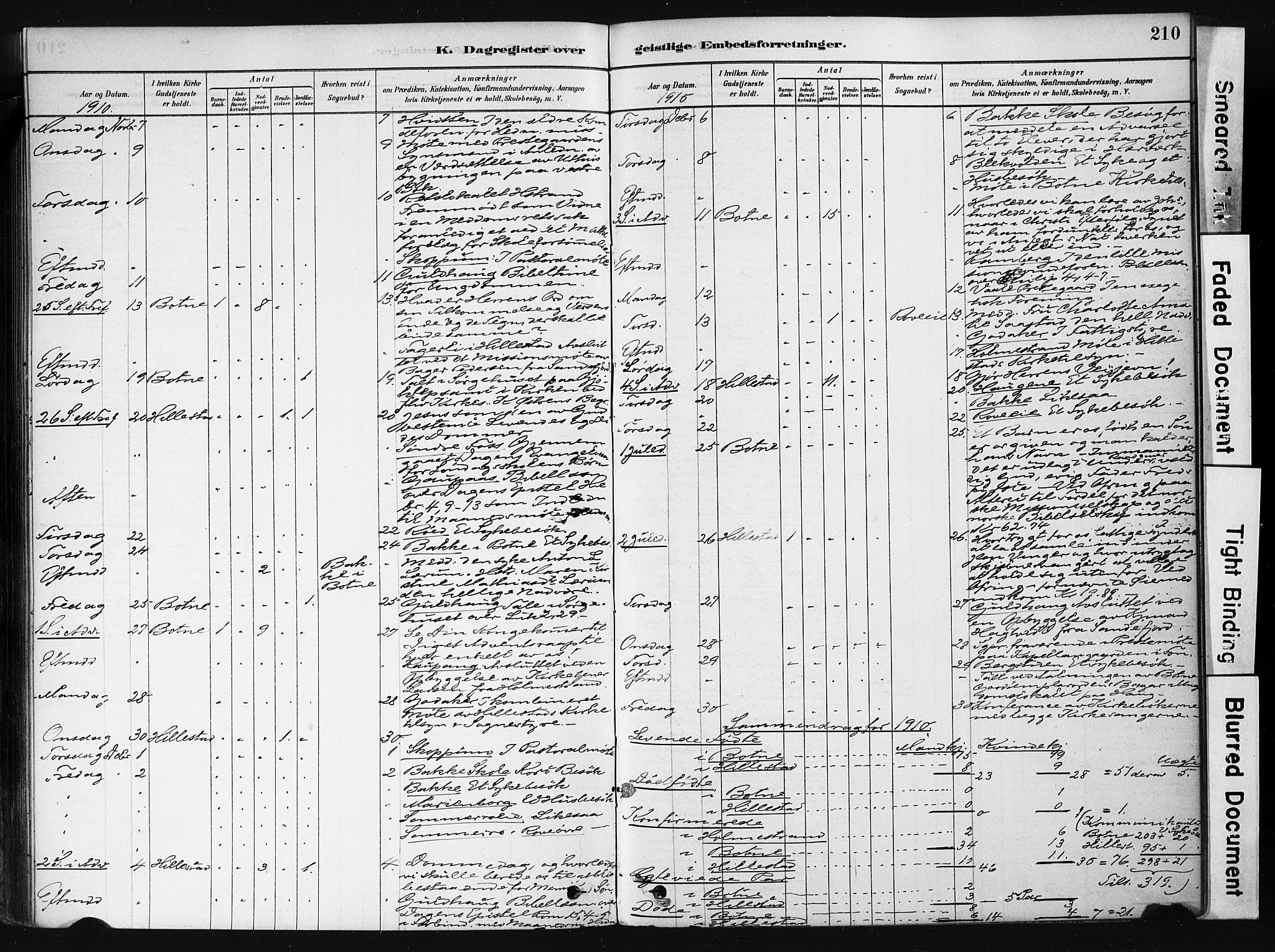 Botne kirkebøker, AV/SAKO-A-340/F/Fb/L0001: Ministerialbok nr. II 1, 1878-1902, s. 210