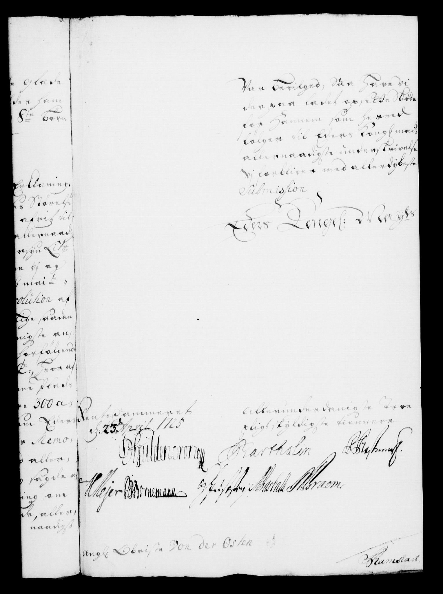 Rentekammeret, Kammerkanselliet, RA/EA-3111/G/Gf/Gfa/L0008: Norsk relasjons- og resolusjonsprotokoll (merket RK 52.8), 1725, s. 330