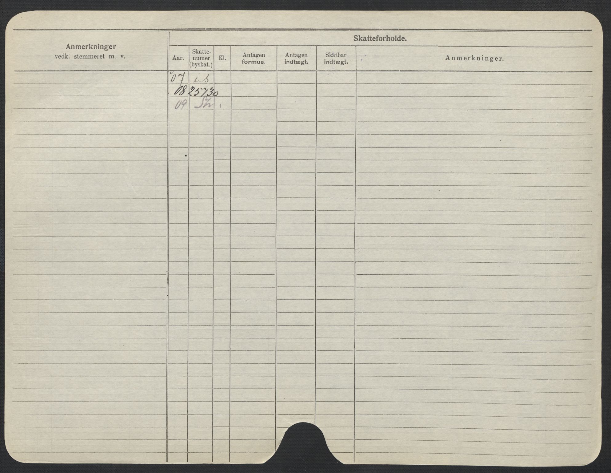 Oslo folkeregister, Registerkort, SAO/A-11715/F/Fa/Fac/L0013: Kvinner, 1906-1914, s. 575b