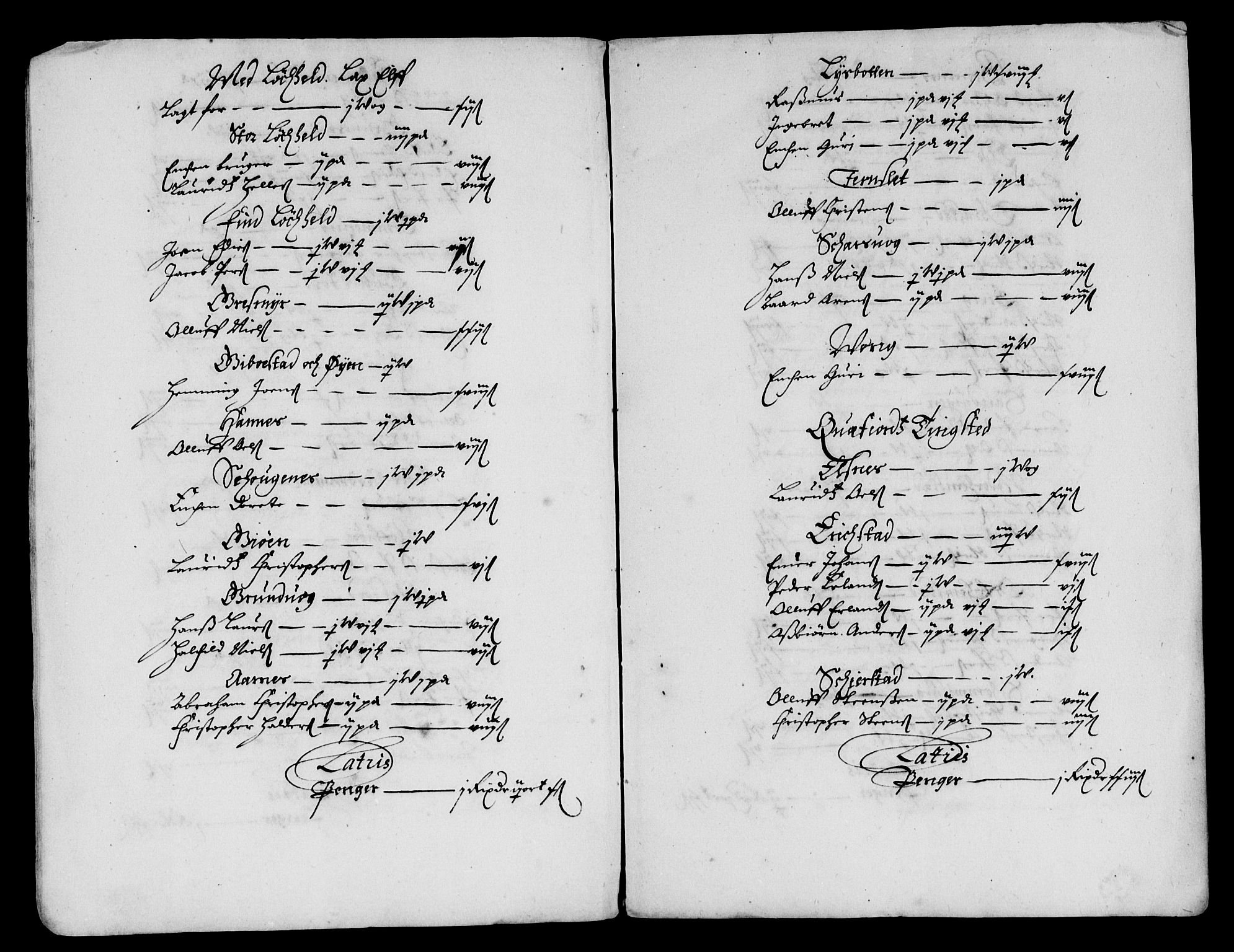Rentekammeret inntil 1814, Reviderte regnskaper, Lensregnskaper, AV/RA-EA-5023/R/Rb/Rbz/L0041: Nordlandenes len, 1664-1667