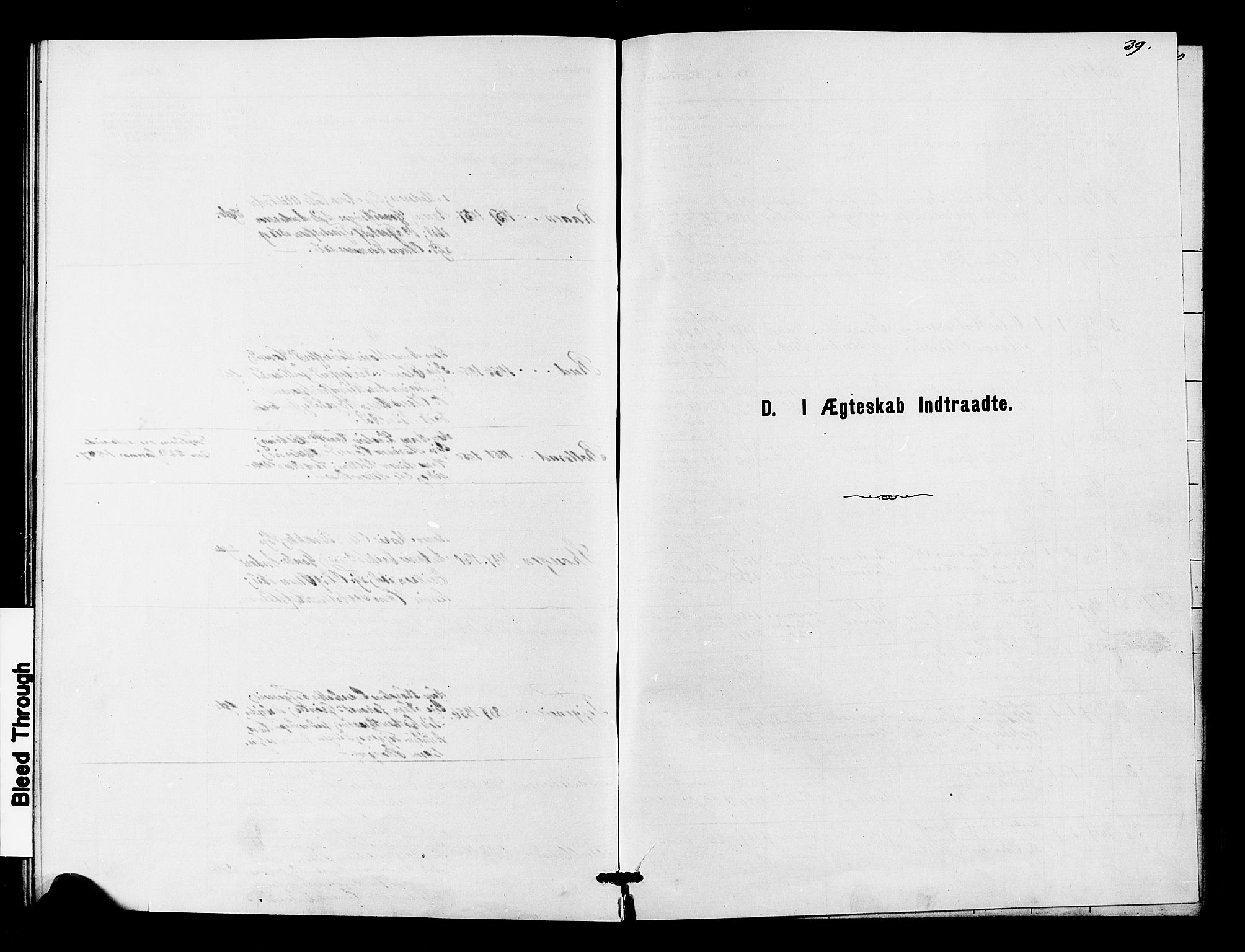 Fiskum kirkebøker, AV/SAKO-A-15/G/Ga/L0004: Klokkerbok nr. 4, 1878-1887, s. 39