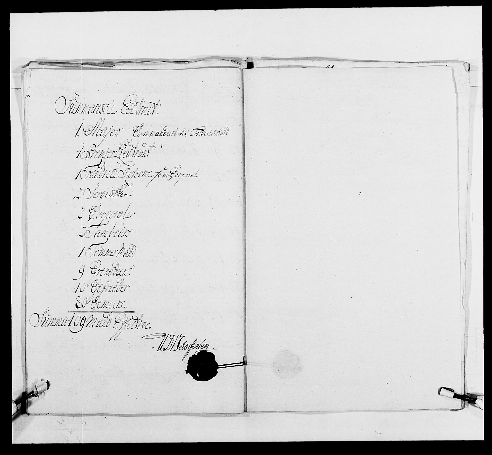 Kommanderende general (KG I) med Det norske krigsdirektorium, AV/RA-EA-5419/E/Ea/L0495: 1. Smålenske regiment, 1732-1763, s. 487