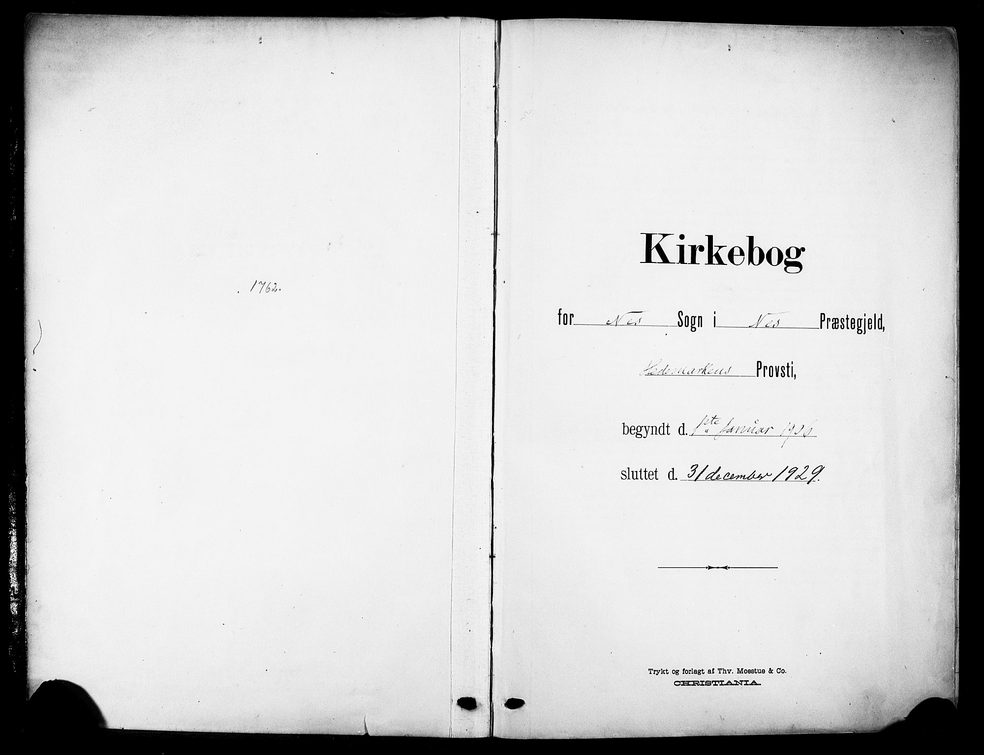 Nes prestekontor, Hedmark, SAH/PREST-020/K/Ka/L0014: Ministerialbok nr. 14, 1906-1929