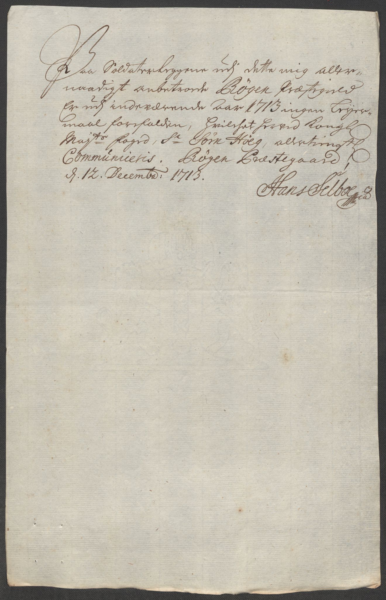 Rentekammeret inntil 1814, Reviderte regnskaper, Fogderegnskap, AV/RA-EA-4092/R31/L1708: Fogderegnskap Hurum, Røyken, Eiker, Lier og Buskerud, 1713, s. 336