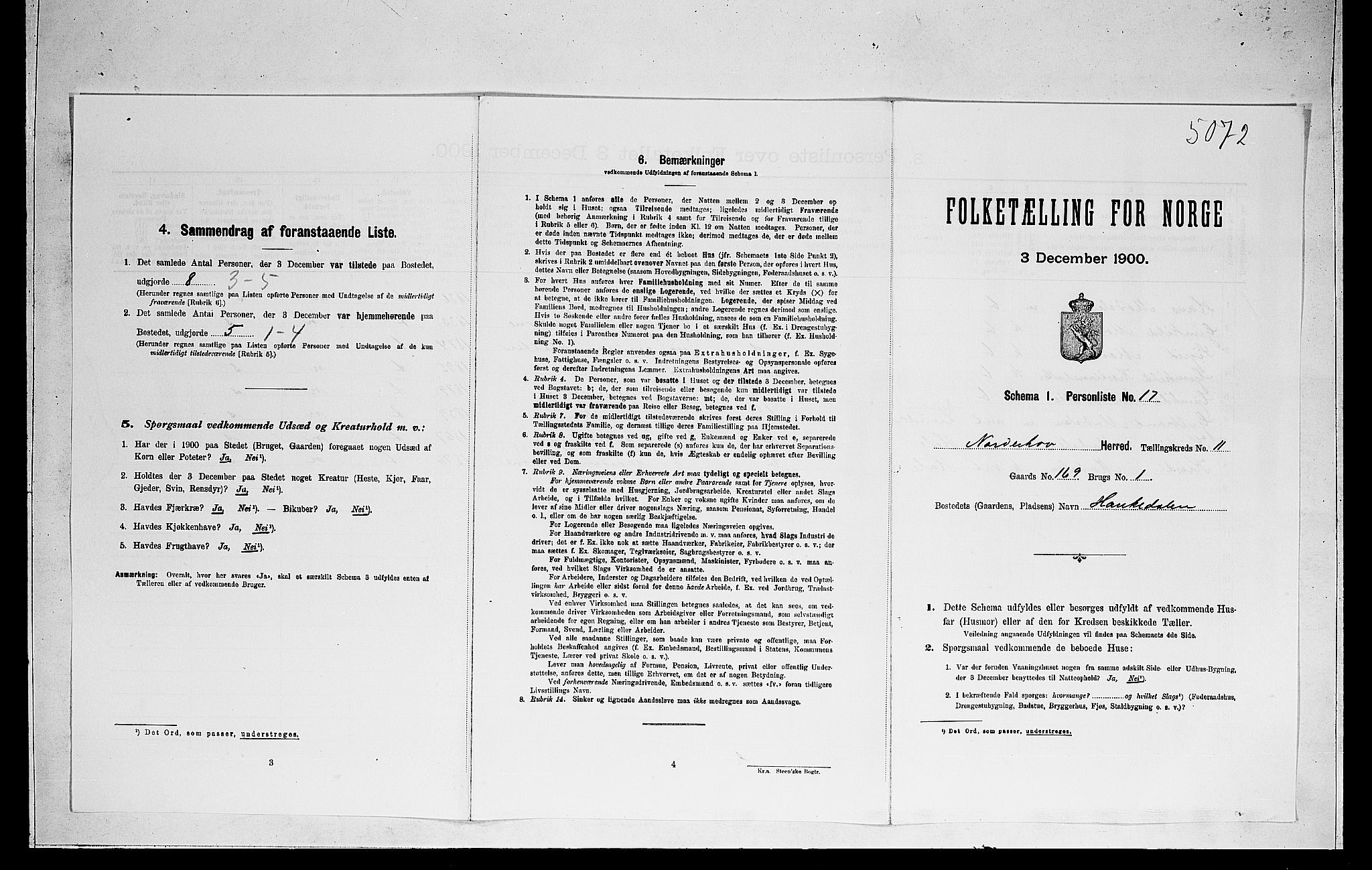RA, Folketelling 1900 for 0613 Norderhov herred, 1900, s. 2498
