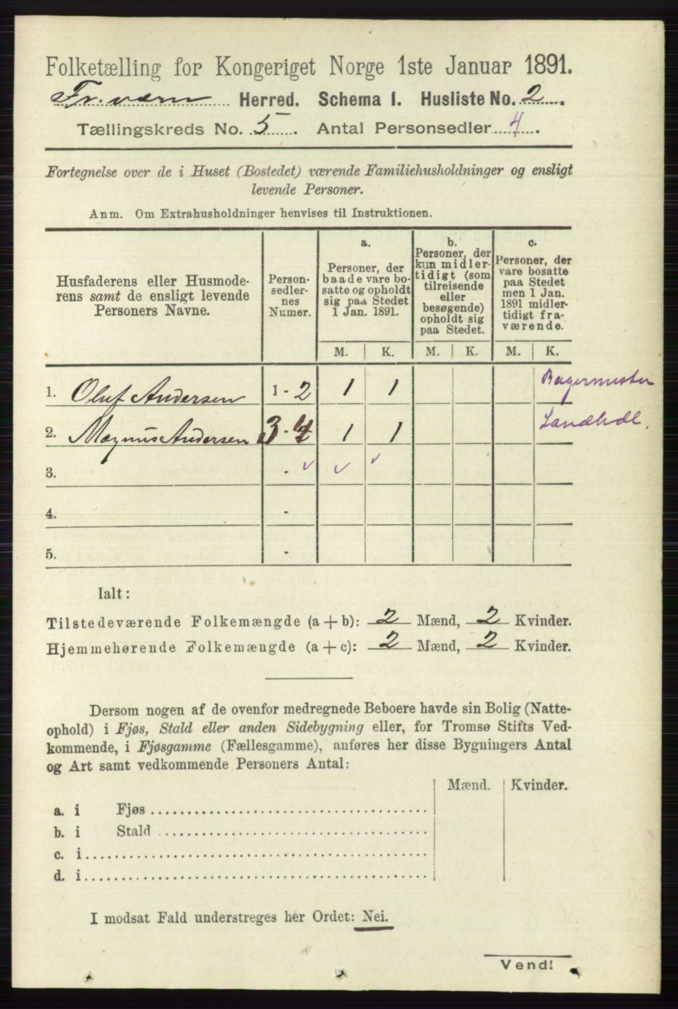 RA, Folketelling 1891 for 0798 Fredriksvern herred, 1891, s. 977