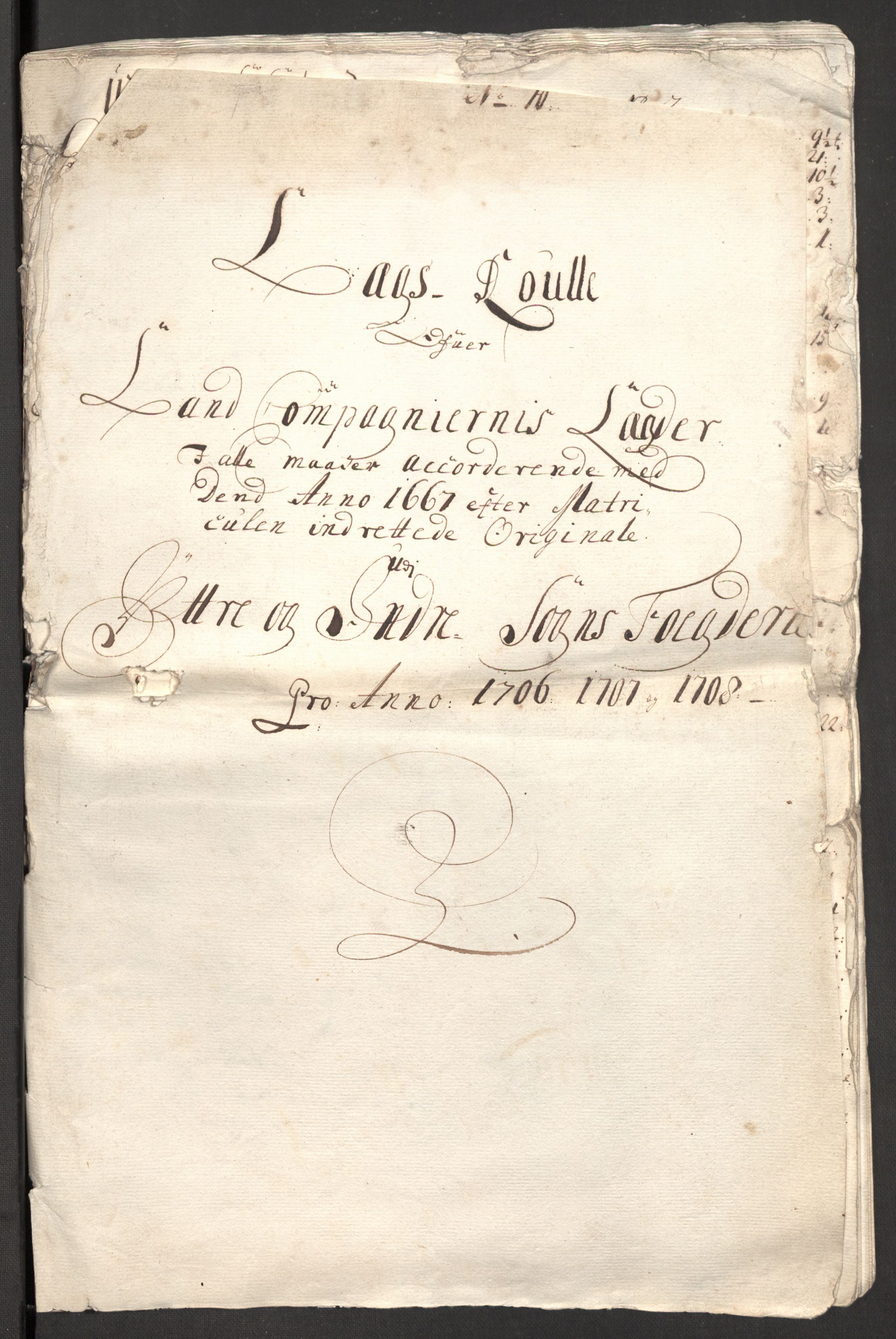 Rentekammeret inntil 1814, Reviderte regnskaper, Fogderegnskap, RA/EA-4092/R52/L3315: Fogderegnskap Sogn, 1708, s. 352