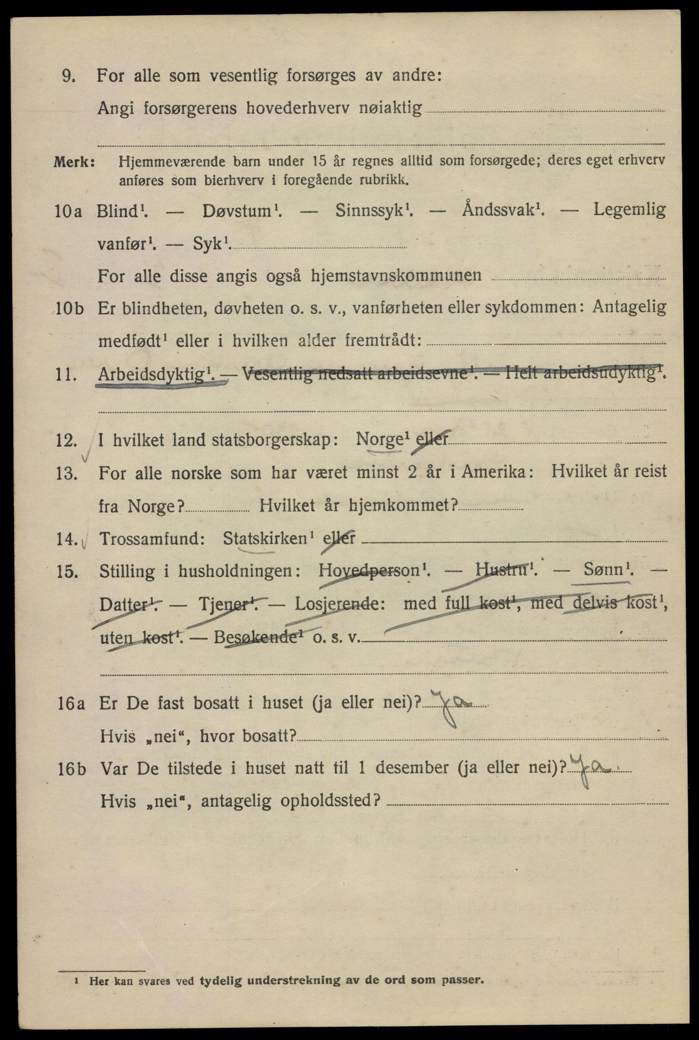 SAO, Folketelling 1920 for 0301 Kristiania kjøpstad, 1920, s. 410886