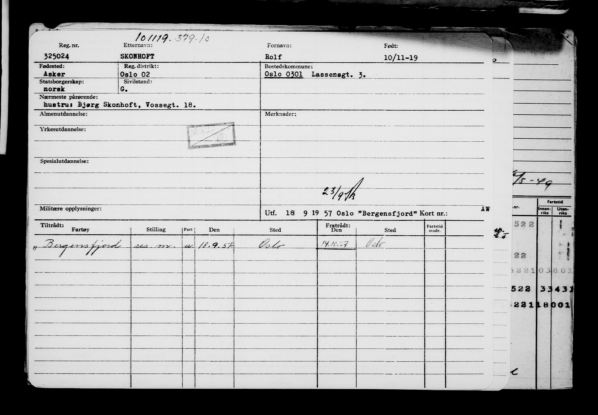 Direktoratet for sjømenn, AV/RA-S-3545/G/Gb/L0173: Hovedkort, 1919, s. 469