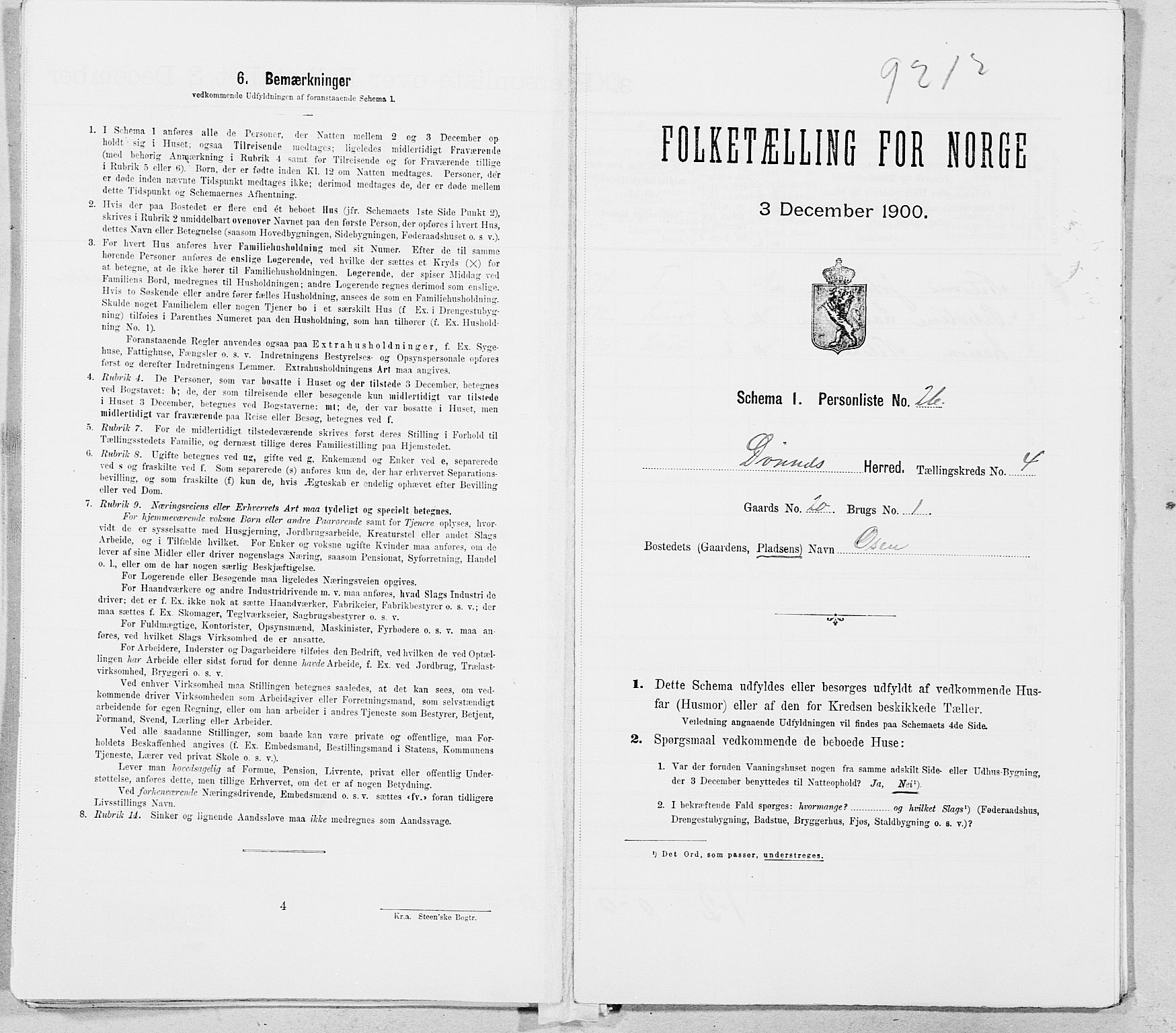 SAT, Folketelling 1900 for 1827 Dønnes herred, 1900, s. 617