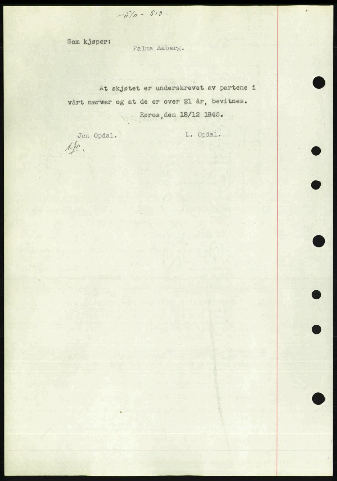 Gauldal sorenskriveri, SAT/A-0014/1/2/2C: Pantebok nr. A1b, 1946-1946, Dagboknr: 4/1946