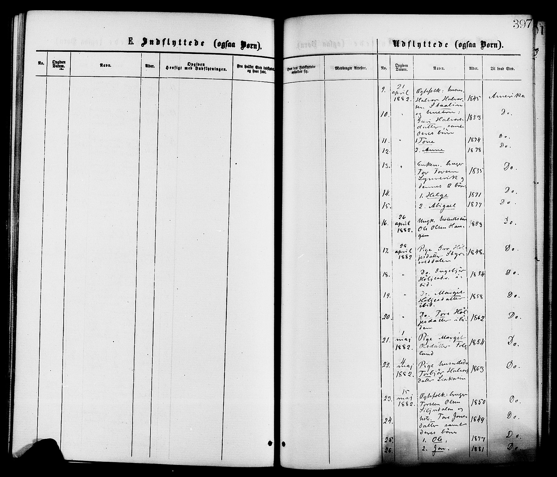 Gransherad kirkebøker, SAKO/A-267/F/Fa/L0004: Ministerialbok nr. I 4, 1871-1886, s. 397
