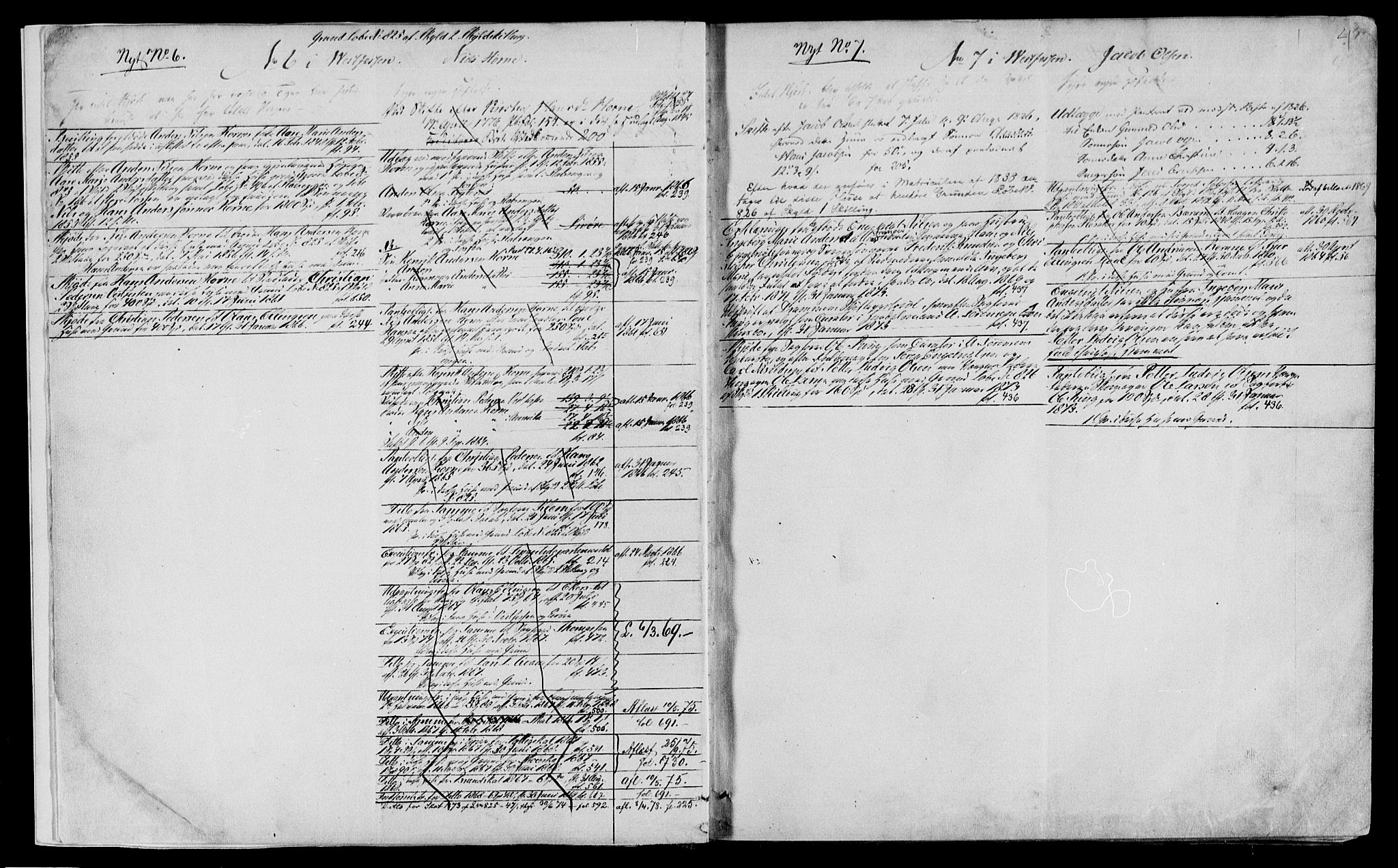 Eiker, Modum og Sigdal sorenskriveri, AV/SAKO-A-123/G/Gb/Gbd/L0001: Panteregister nr. IV 1, s. 4