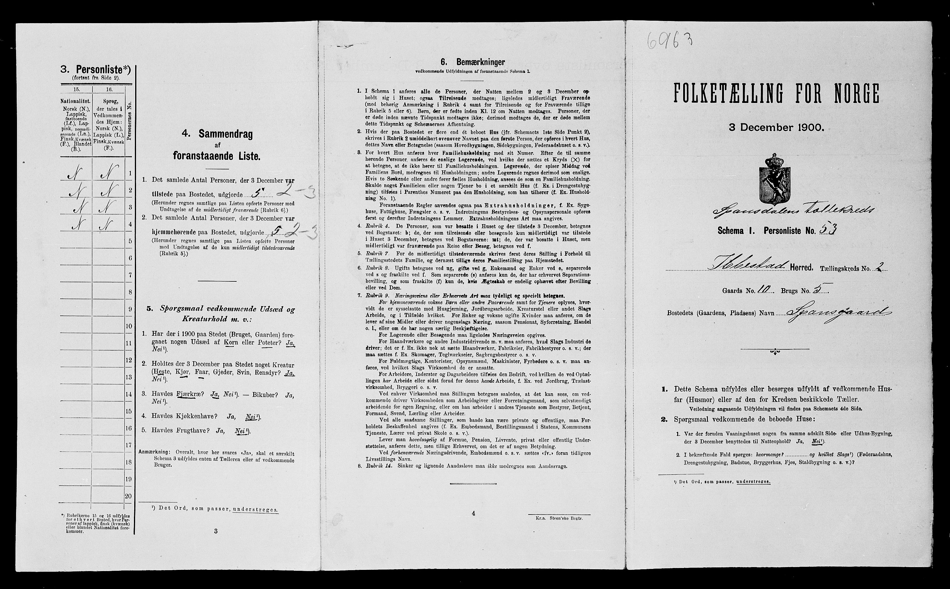 SATØ, Folketelling 1900 for 1917 Ibestad herred, 1900, s. 456