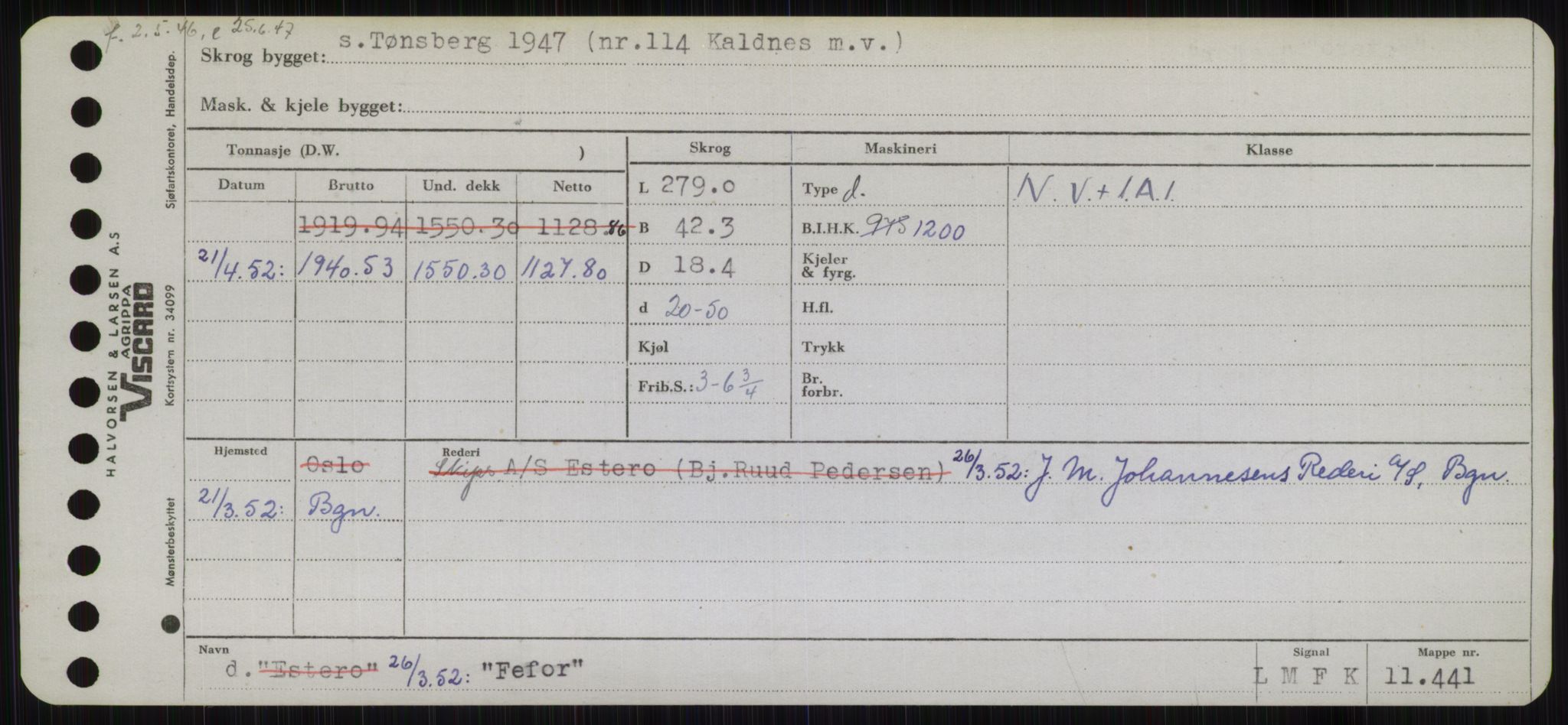 Sjøfartsdirektoratet med forløpere, Skipsmålingen, AV/RA-S-1627/H/Hb/L0002: Fartøy, E-H, s. 81