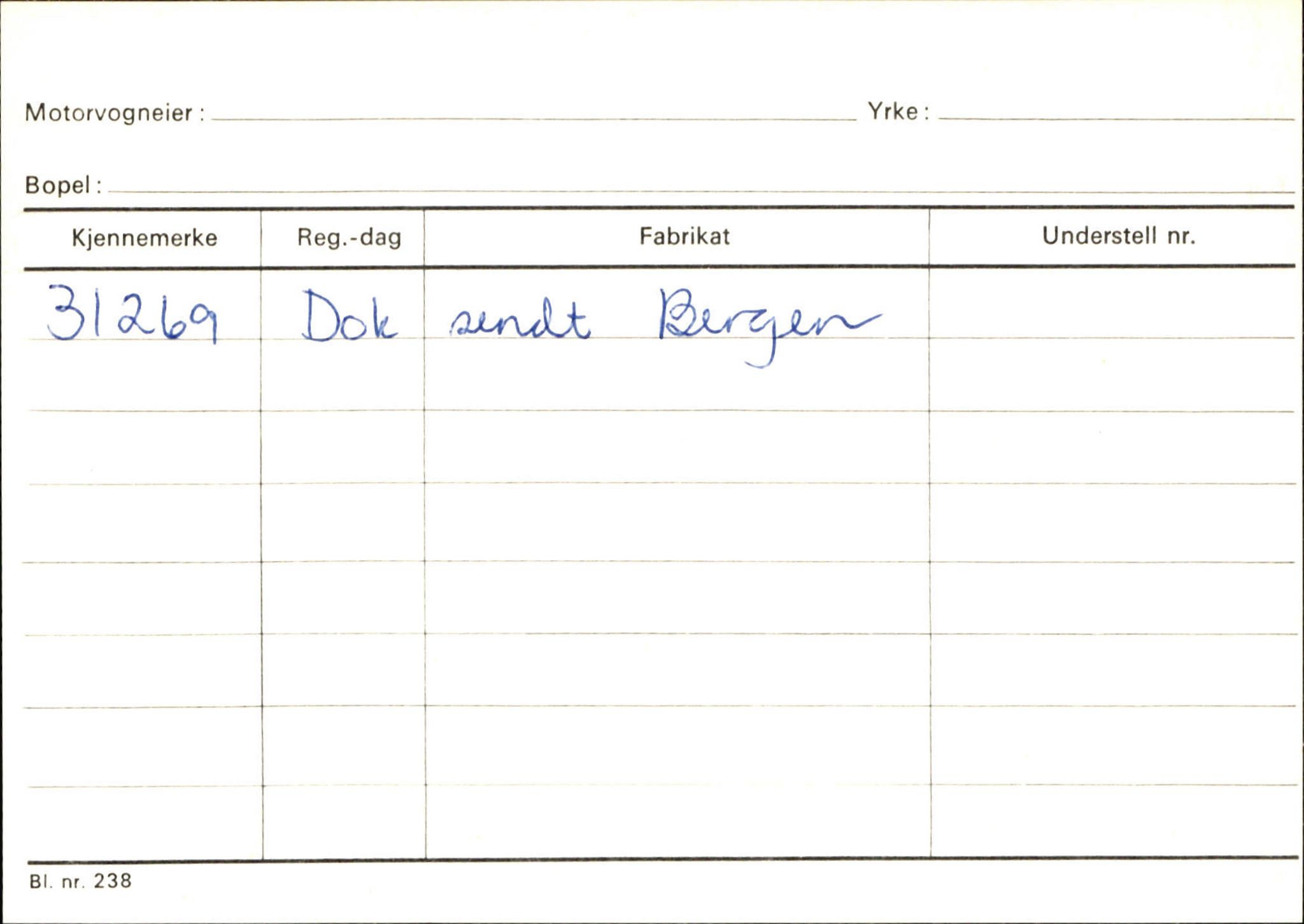 Statens vegvesen, Sogn og Fjordane vegkontor, SAB/A-5301/4/F/L0130: Eigarregister Eid T-Å. Høyanger A-O, 1945-1975, s. 885