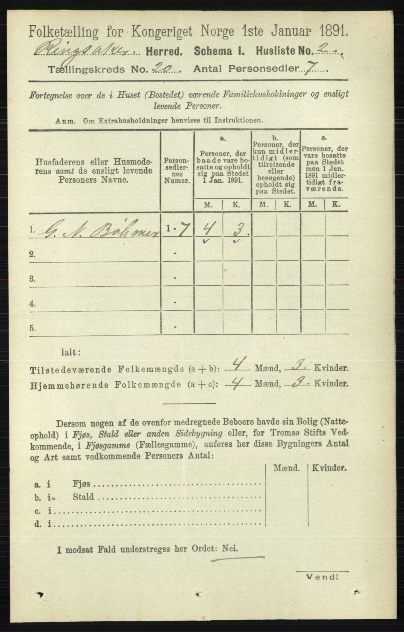 RA, Folketelling 1891 for 0412 Ringsaker herred, 1891, s. 11016