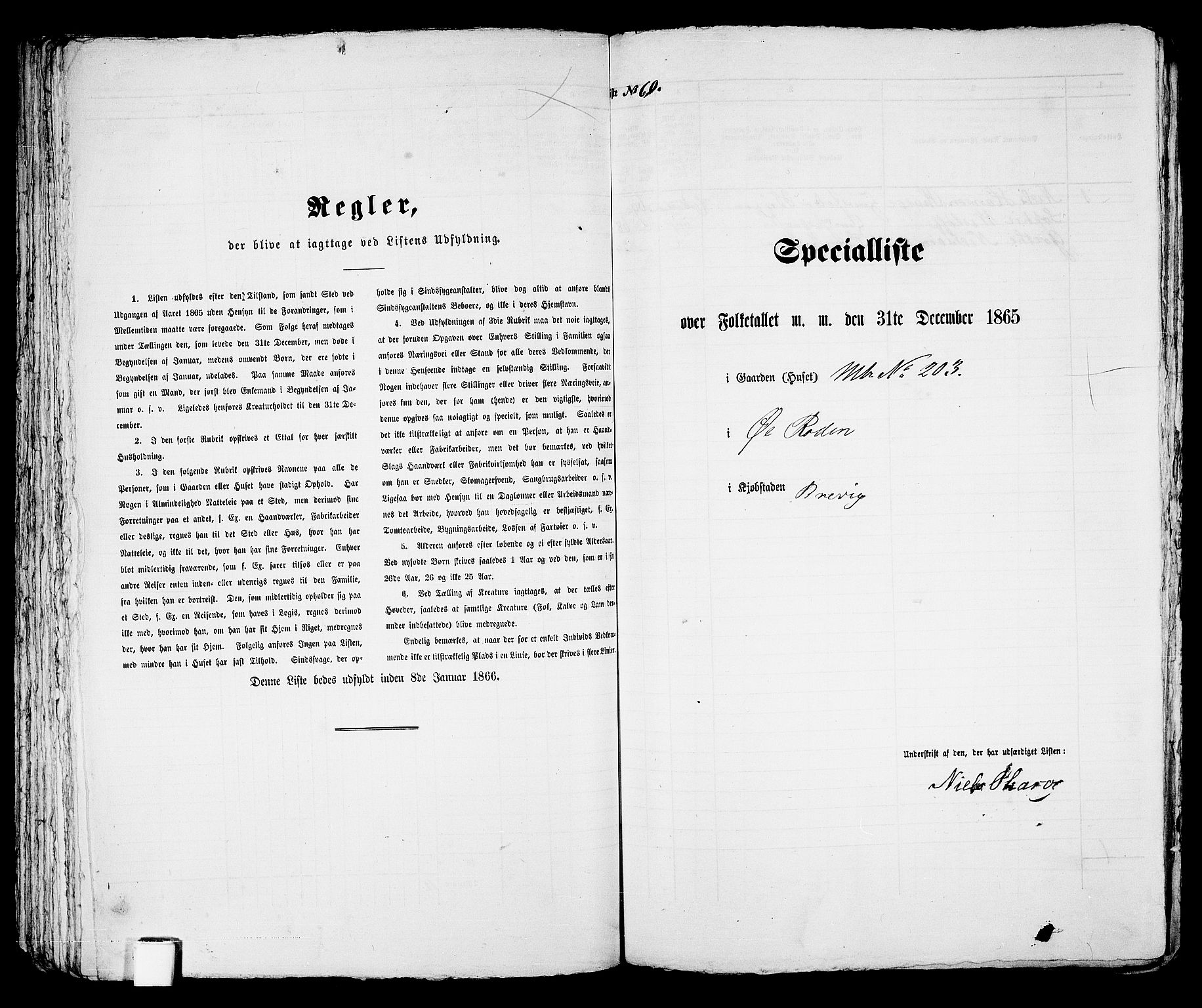 RA, Folketelling 1865 for 0804P Brevik prestegjeld, 1865, s. 128