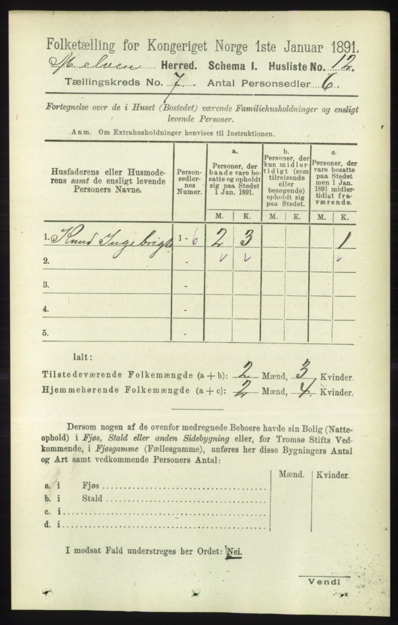 RA, Folketelling 1891 for 1924 Målselv herred, 1891, s. 2184