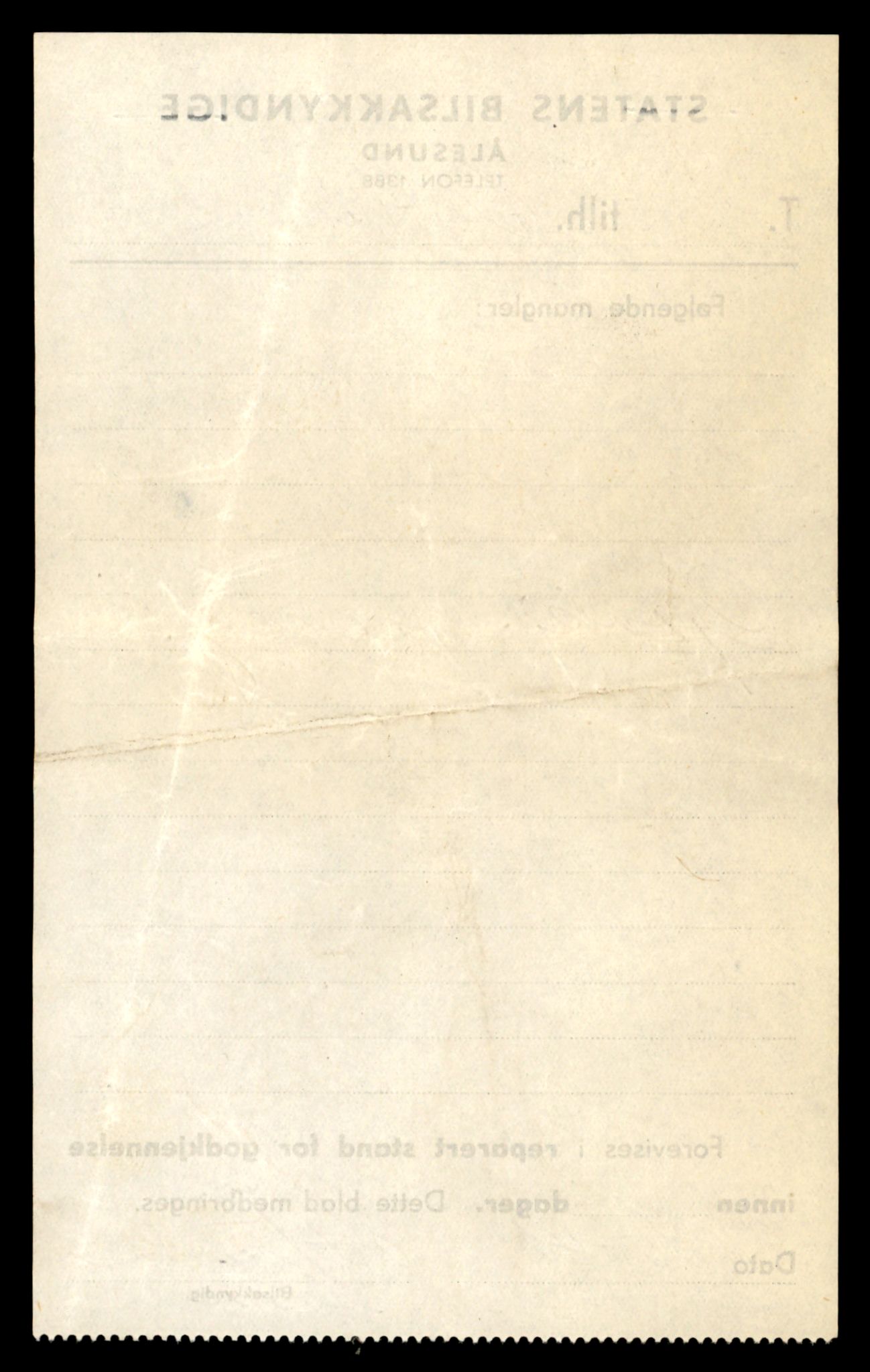 Møre og Romsdal vegkontor - Ålesund trafikkstasjon, AV/SAT-A-4099/F/Fe/L0022: Registreringskort for kjøretøy T 10584 - T 10694, 1927-1998, s. 1406