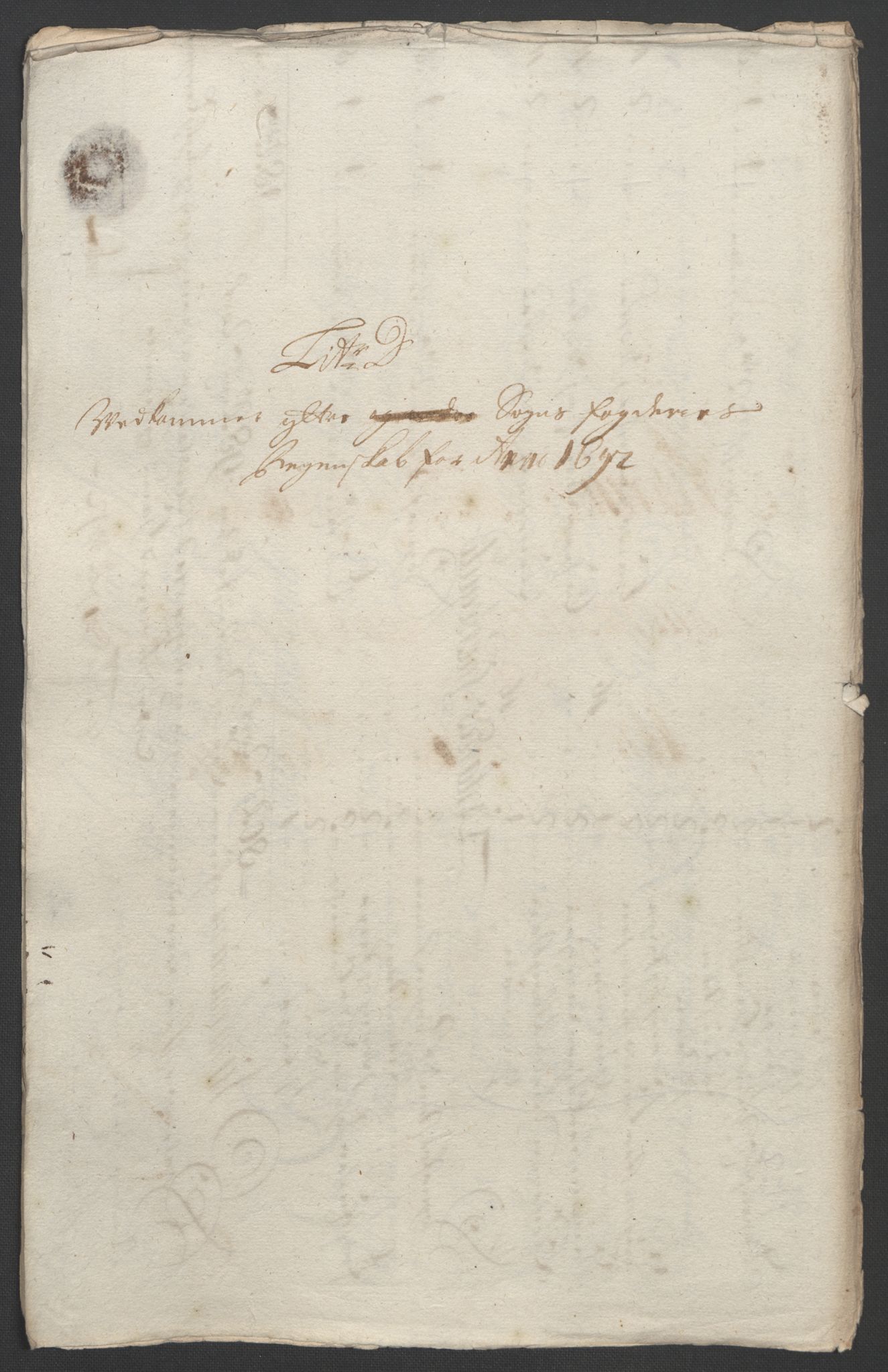 Rentekammeret inntil 1814, Reviderte regnskaper, Fogderegnskap, AV/RA-EA-4092/R52/L3306: Fogderegnskap Sogn, 1691-1692, s. 347