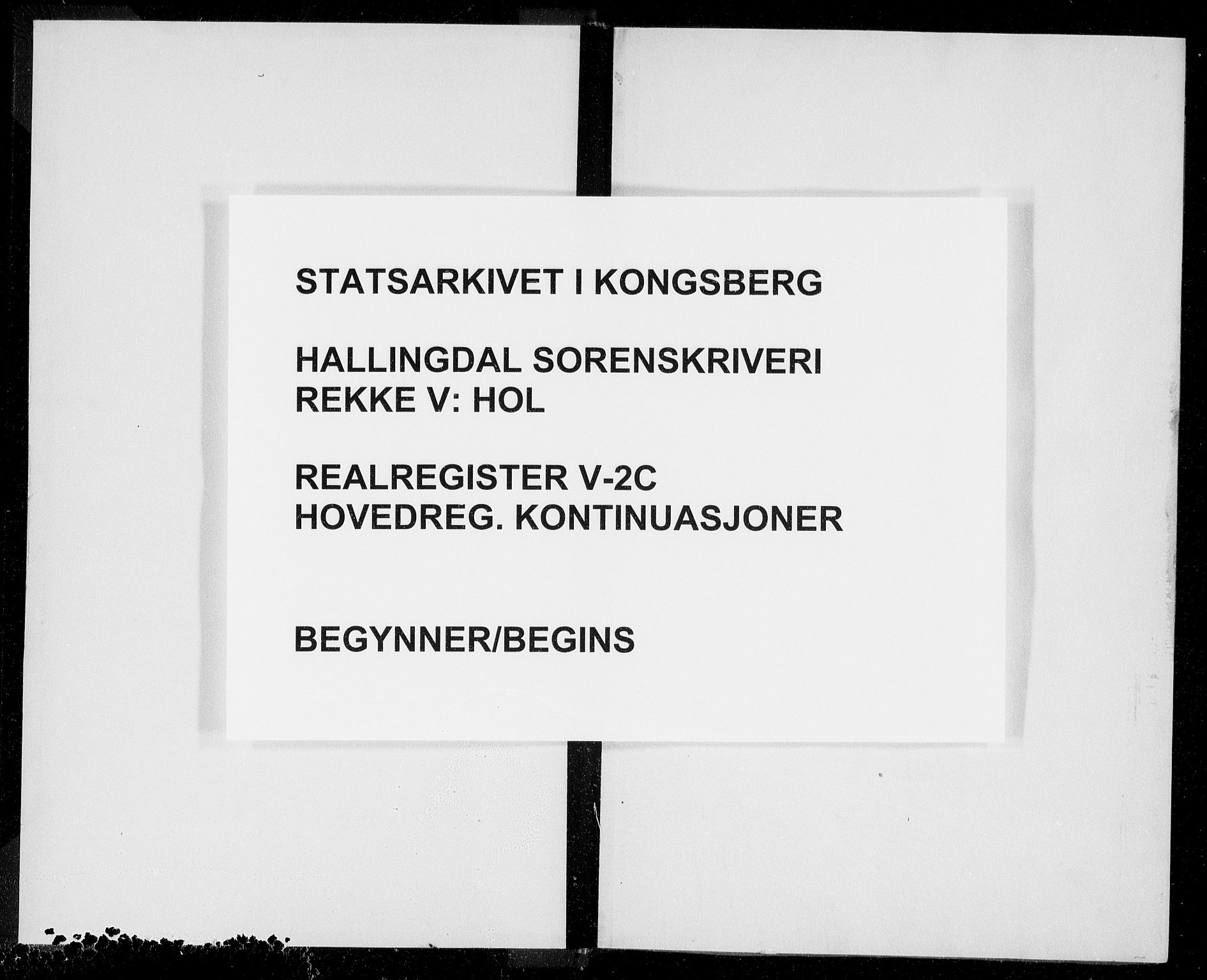 Hallingdal sorenskriveri, SAKO/A-121/G/Gb/Gbe/L0002c: Panteregister nr. V 2c