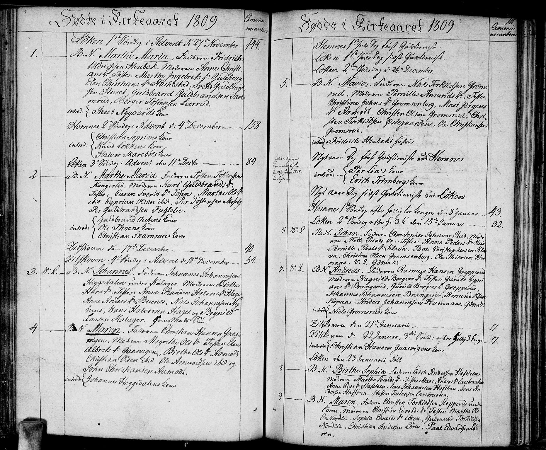 Høland prestekontor Kirkebøker, SAO/A-10346a/F/Fa/L0006: Ministerialbok nr. I 6, 1794-1814, s. 111