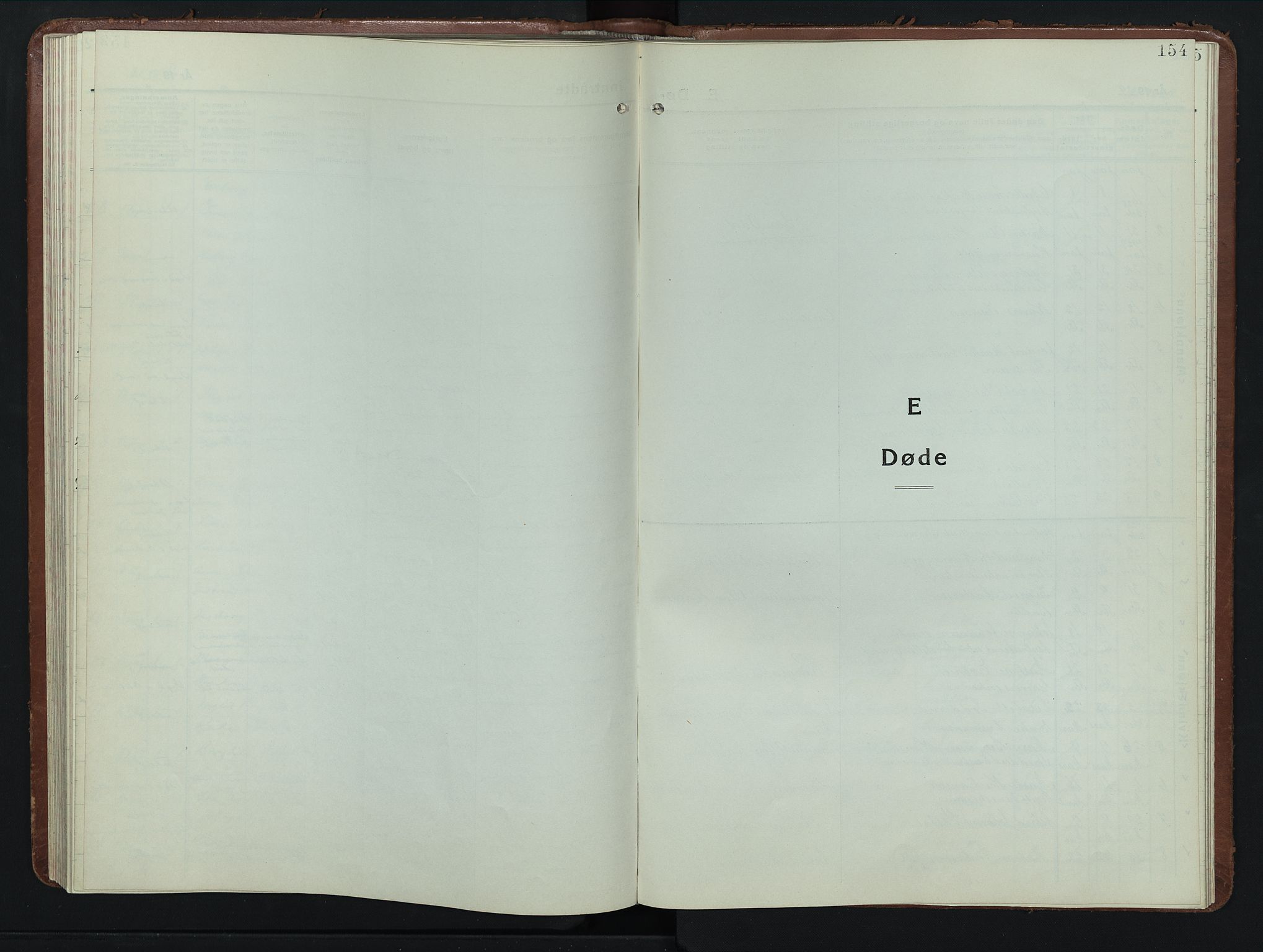 Stange prestekontor, SAH/PREST-002/L/L0019: Klokkerbok nr. 19, 1929-1947, s. 154
