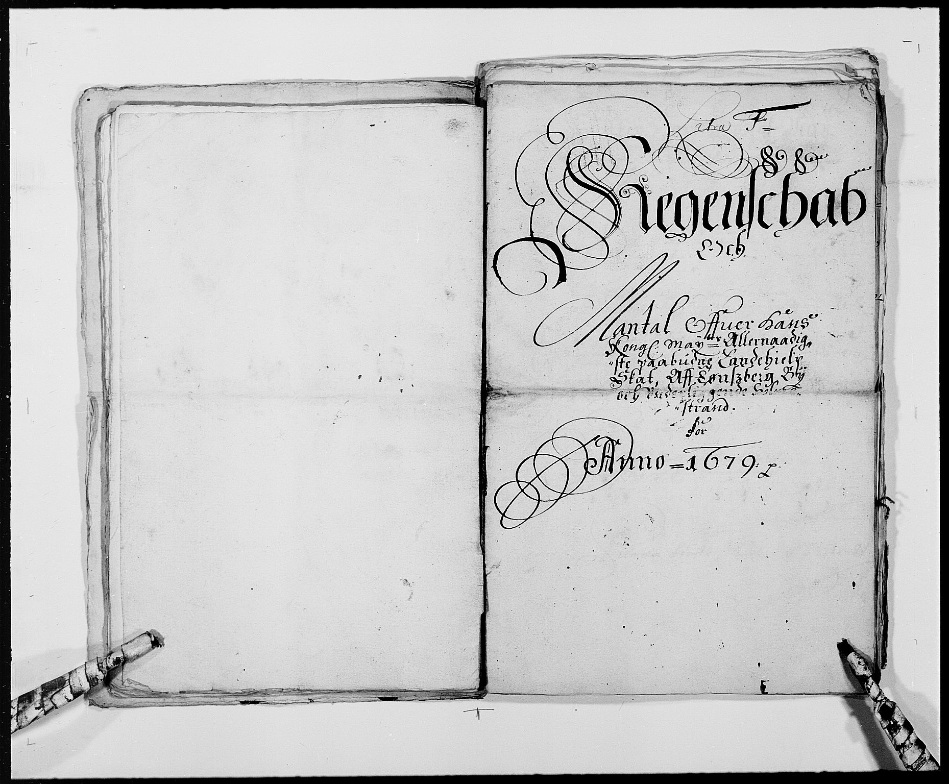 Rentekammeret inntil 1814, Reviderte regnskaper, Byregnskaper, RA/EA-4066/R/Rh/L0158: [H1] Kontribusjonsregnskap, 1664-1692, s. 87