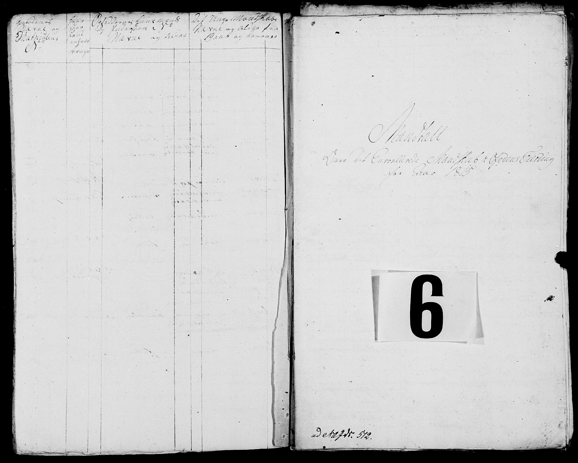Fylkesmannen i Nordland, SAT/A-0499/1.1/R/Ra/L0023: Innrulleringsmanntall for Ofoten, 1810-1836, s. 70