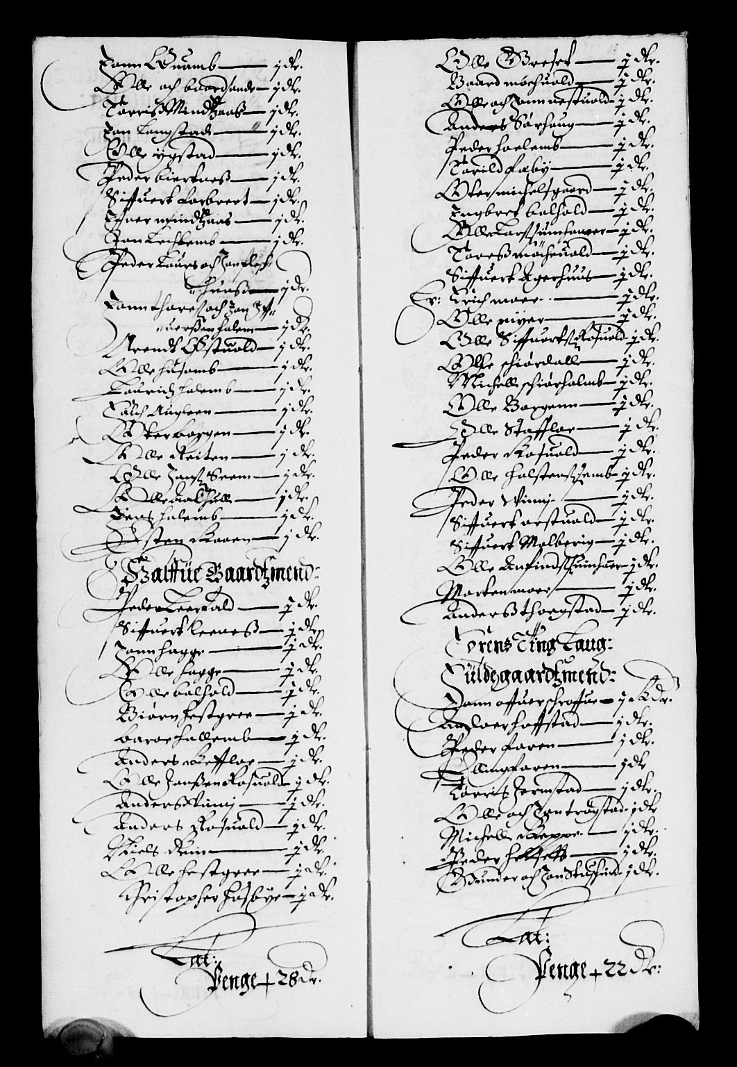 Rentekammeret inntil 1814, Reviderte regnskaper, Lensregnskaper, AV/RA-EA-5023/R/Rb/Rbw/L0124: Trondheim len, 1642-1656