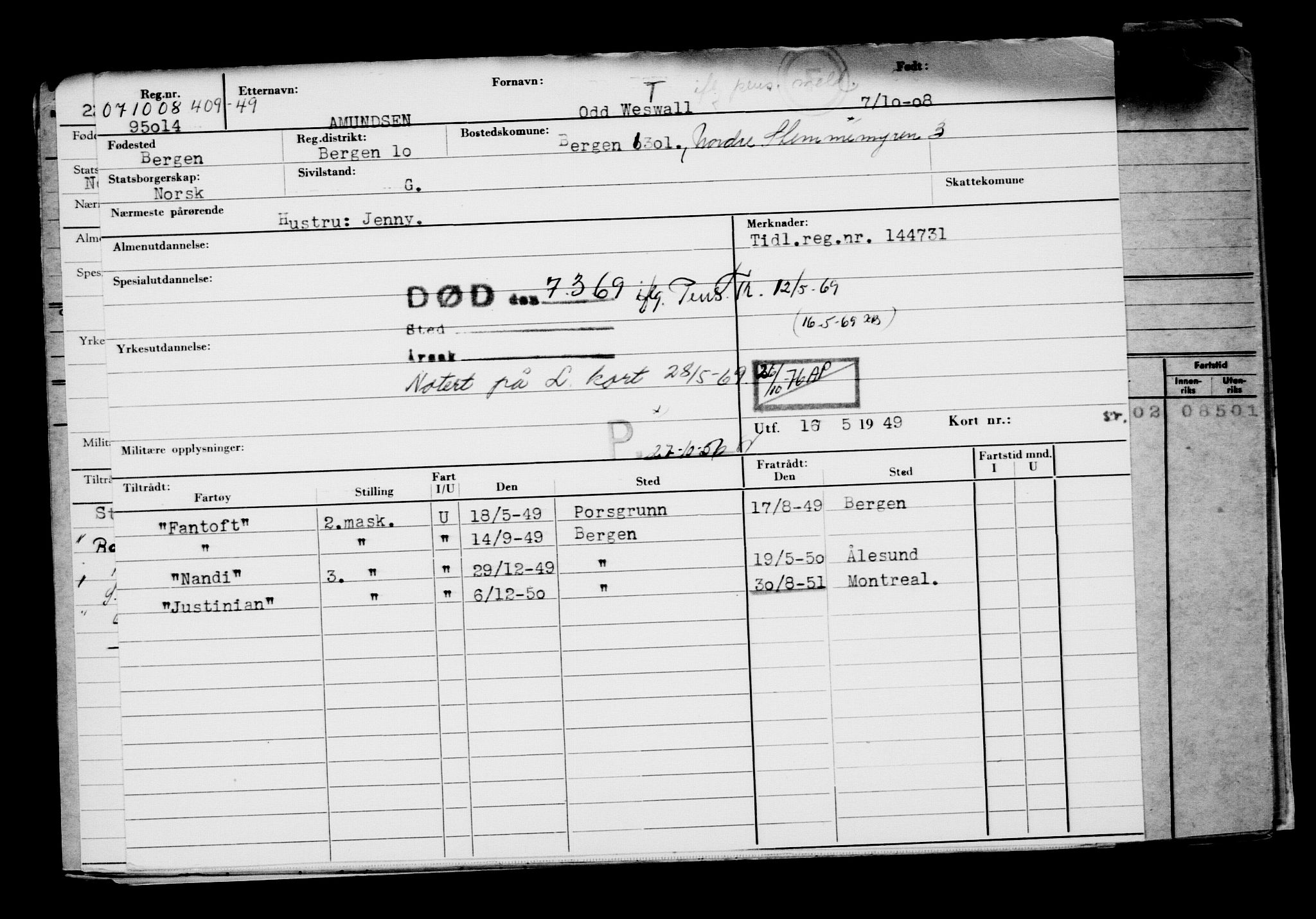 Direktoratet for sjømenn, AV/RA-S-3545/G/Gb/L0079: Hovedkort, 1908, s. 573