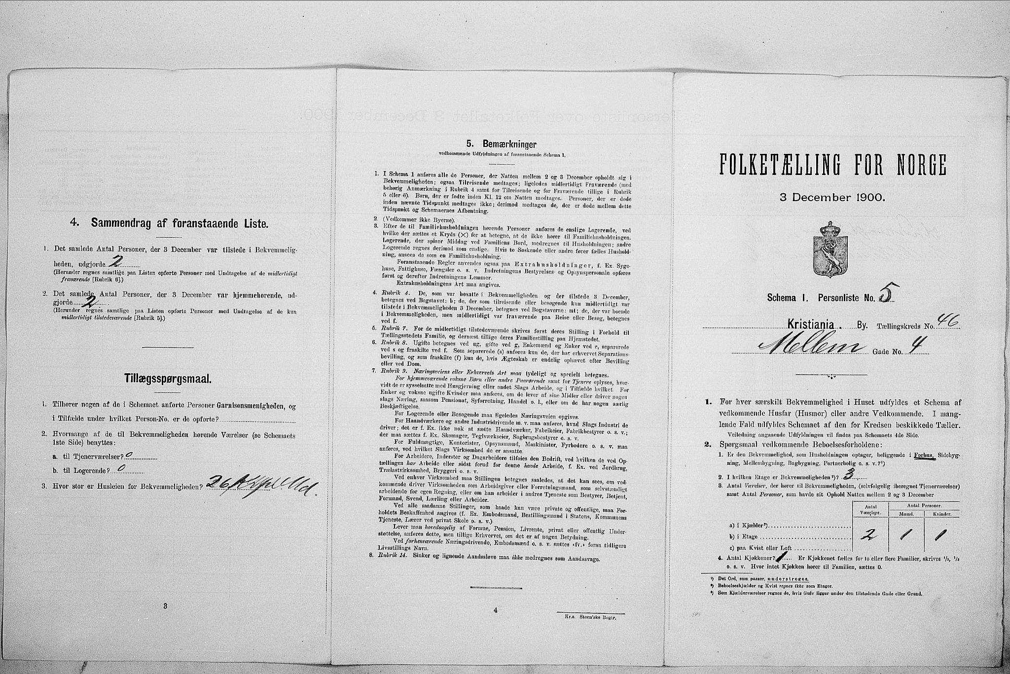SAO, Folketelling 1900 for 0301 Kristiania kjøpstad, 1900, s. 59035