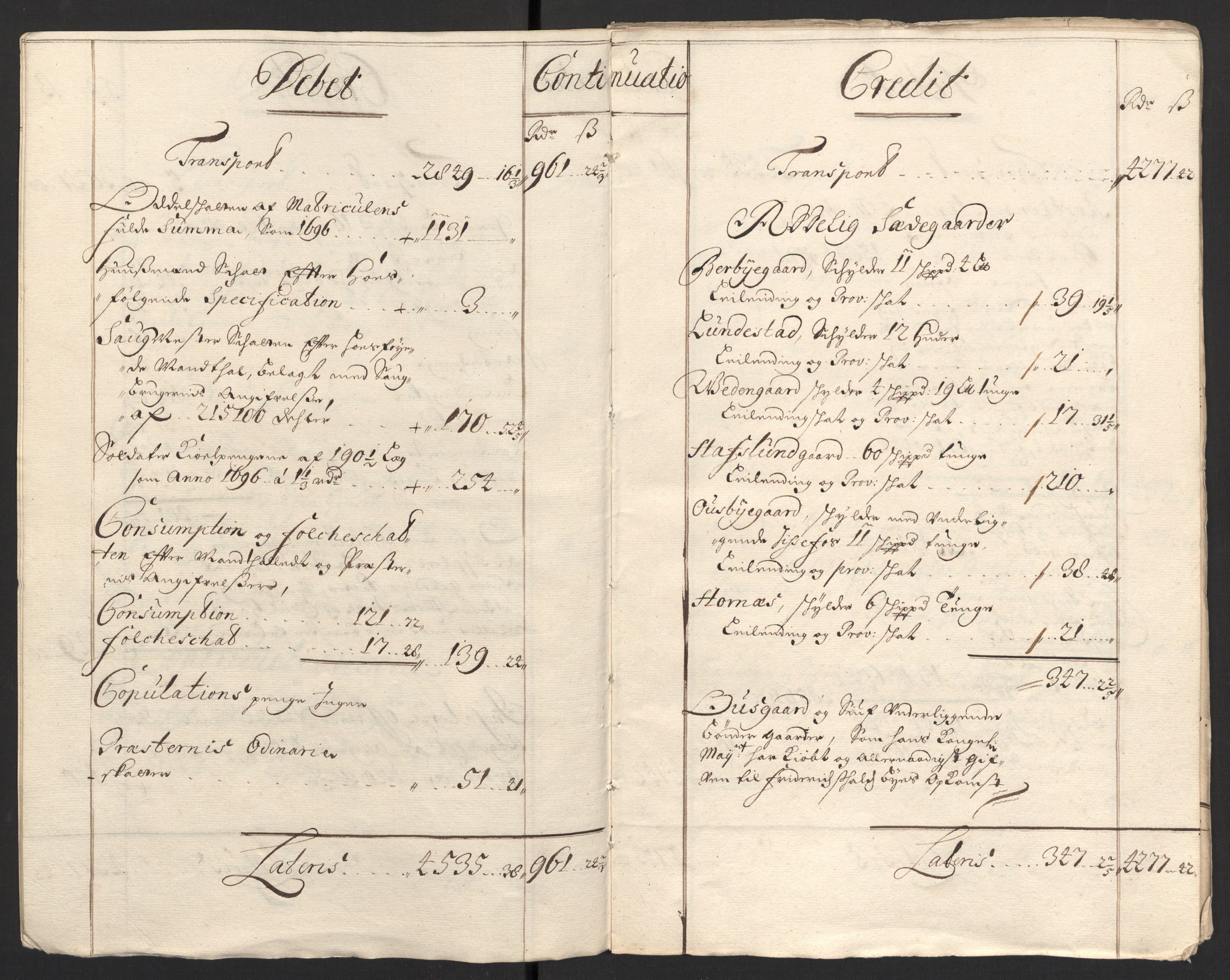 Rentekammeret inntil 1814, Reviderte regnskaper, Fogderegnskap, RA/EA-4092/R01/L0013: Fogderegnskap Idd og Marker, 1696-1698, s. 177