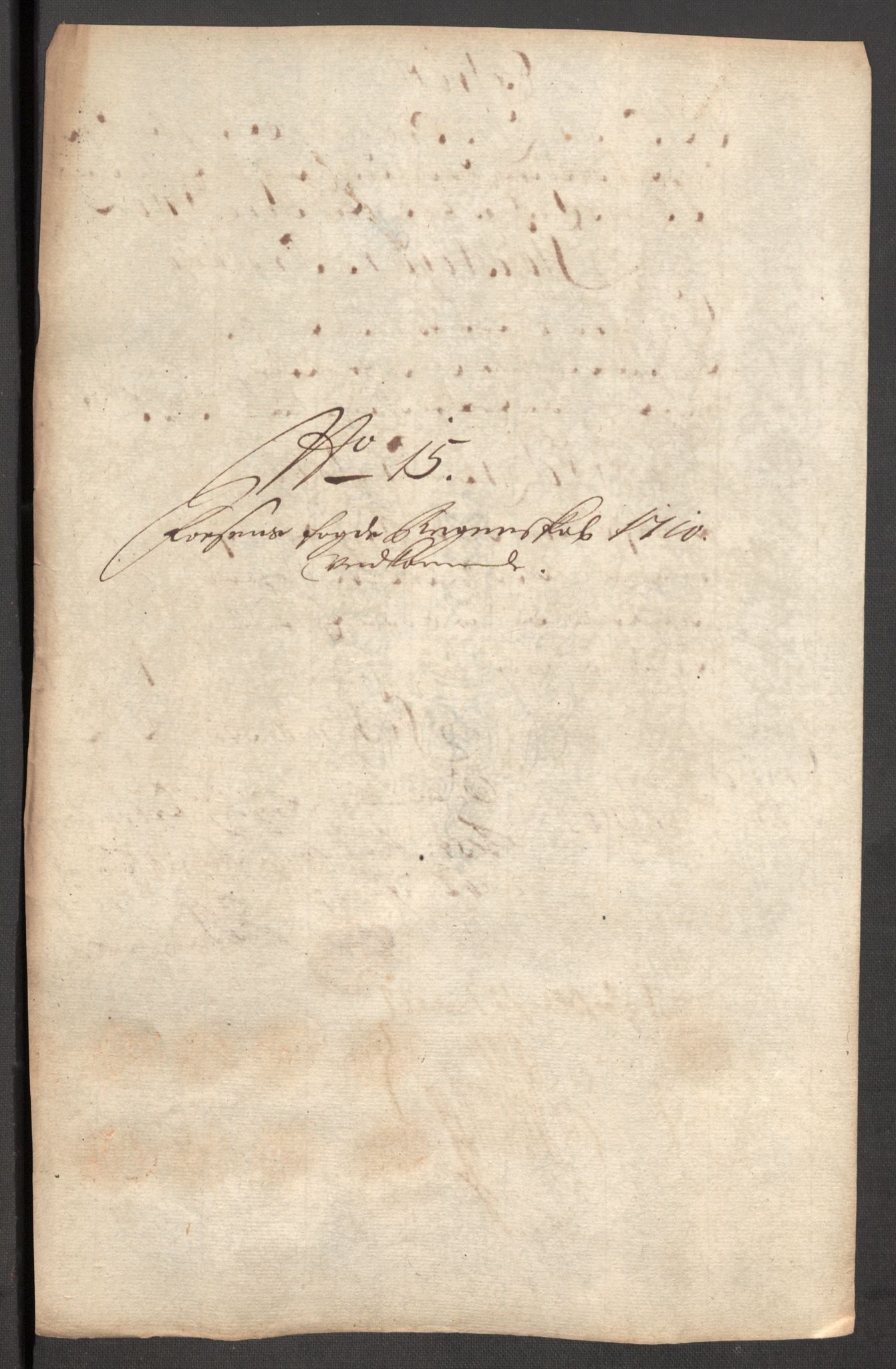 Rentekammeret inntil 1814, Reviderte regnskaper, Fogderegnskap, AV/RA-EA-4092/R57/L3859: Fogderegnskap Fosen, 1710, s. 134