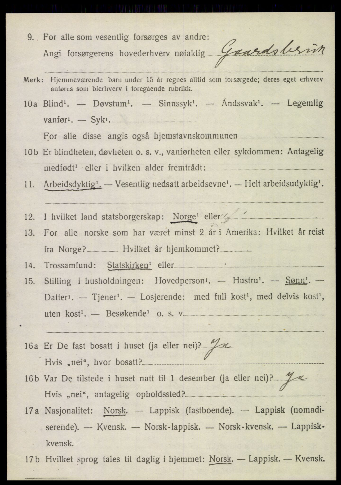 SAT, Folketelling 1920 for 1817 Tjøtta herred, 1920, s. 1218