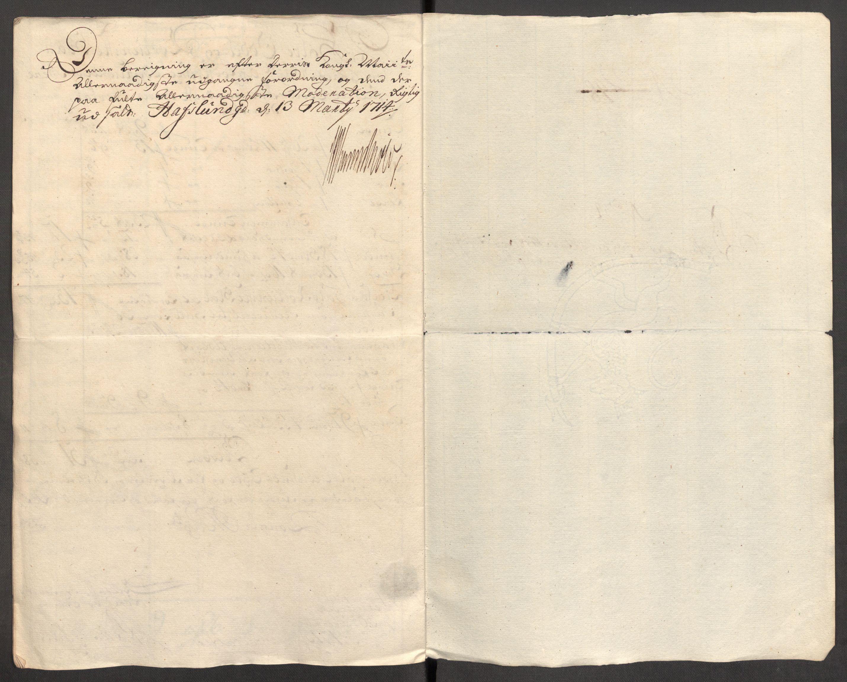 Rentekammeret inntil 1814, Reviderte regnskaper, Fogderegnskap, AV/RA-EA-4092/R01/L0022: Fogderegnskap Idd og Marker, 1713-1714, s. 254