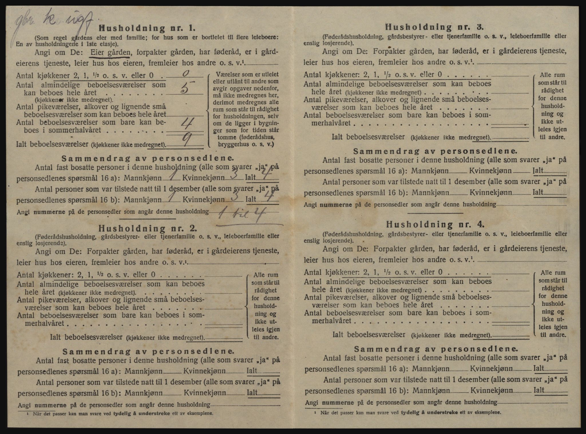 SAT, Folketelling 1920 for 1634 Oppdal herred, 1920, s. 1566