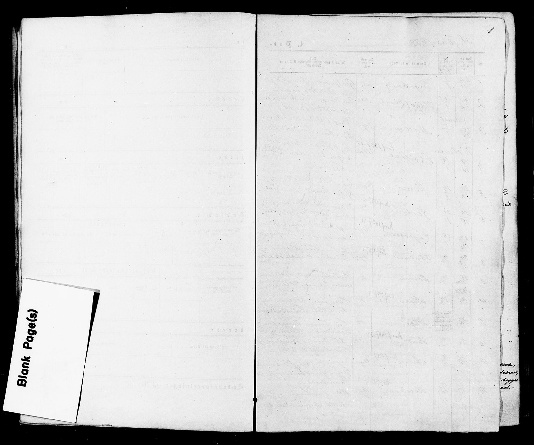 Sigdal kirkebøker, SAKO/A-245/F/Fa/L0010: Ministerialbok nr. I 10 /1, 1872-1878, s. 1