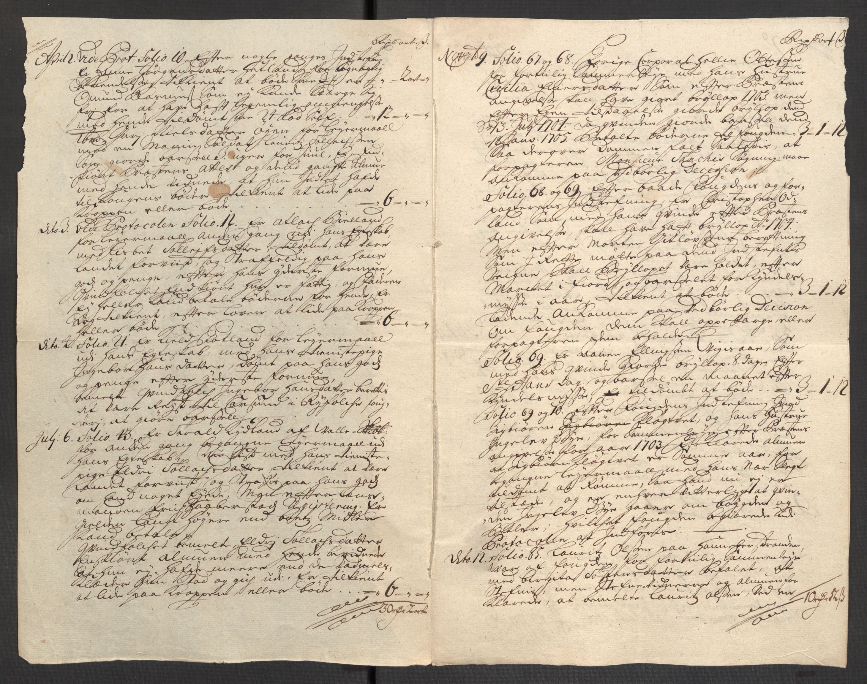 Rentekammeret inntil 1814, Reviderte regnskaper, Fogderegnskap, RA/EA-4092/R46/L2733: Fogderegnskap Jæren og Dalane, 1705-1708, s. 25