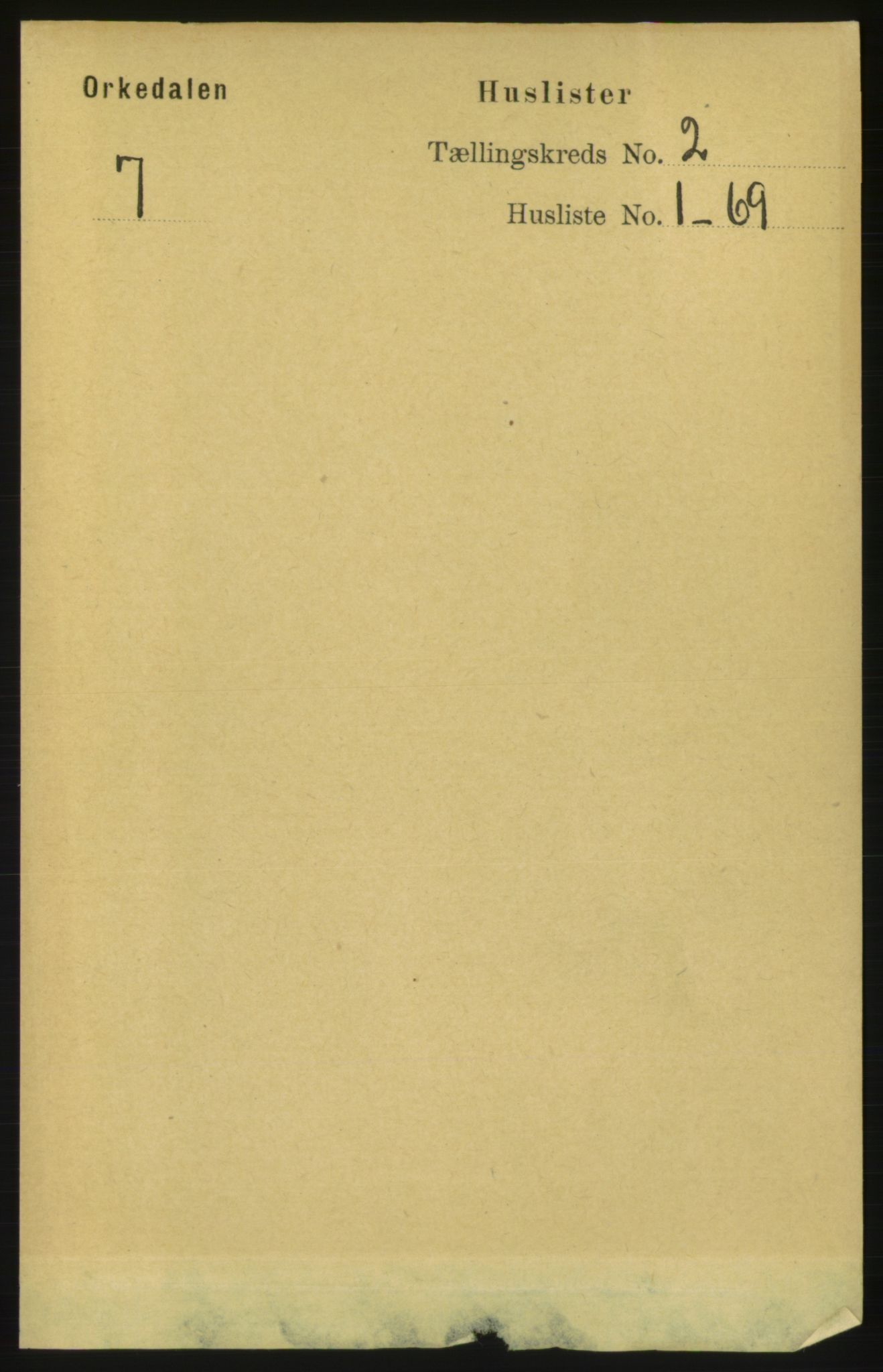 RA, Folketelling 1891 for 1638 Orkdal herred, 1891, s. 881