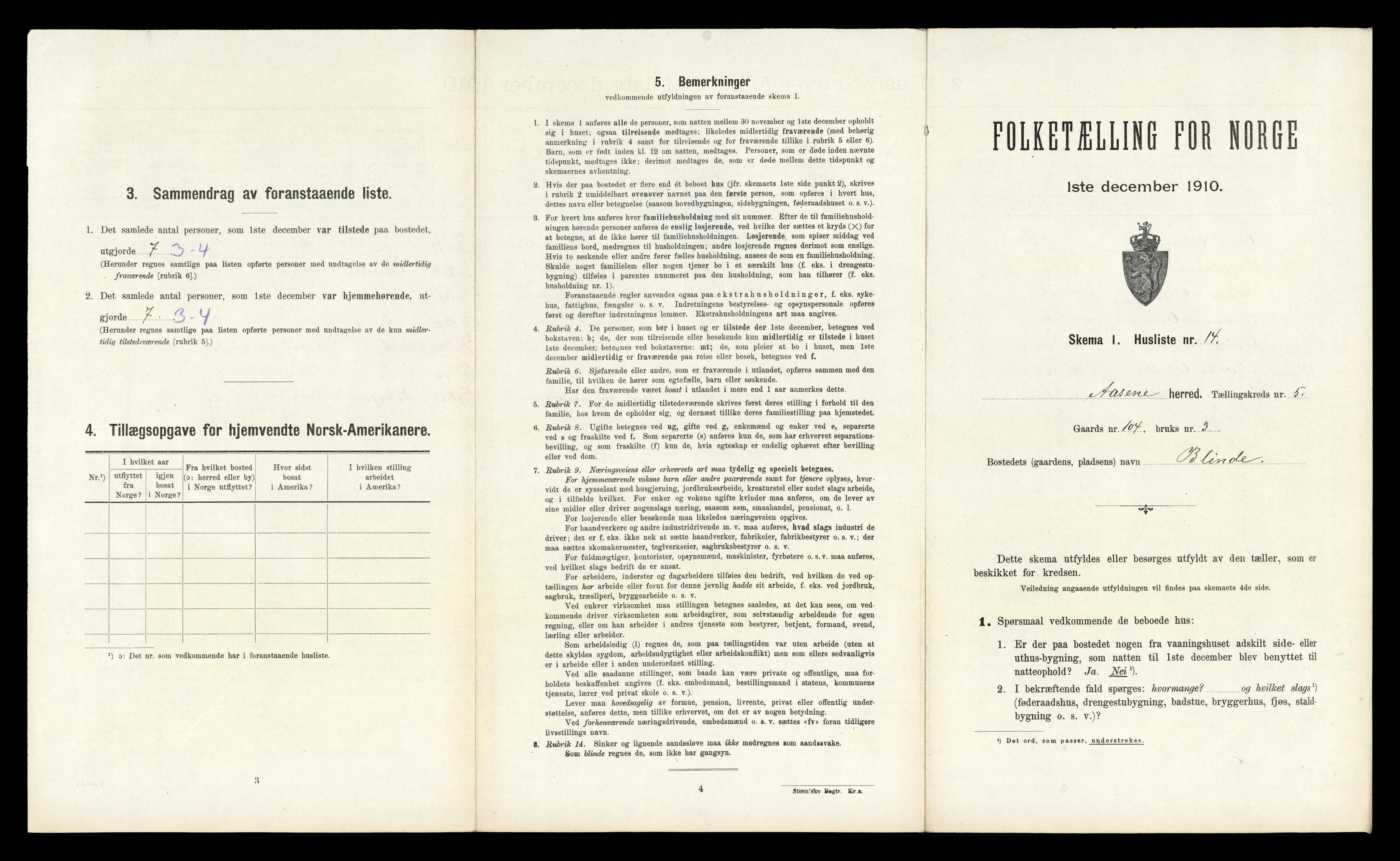 RA, Folketelling 1910 for 1255 Åsane herred, 1910, s. 273