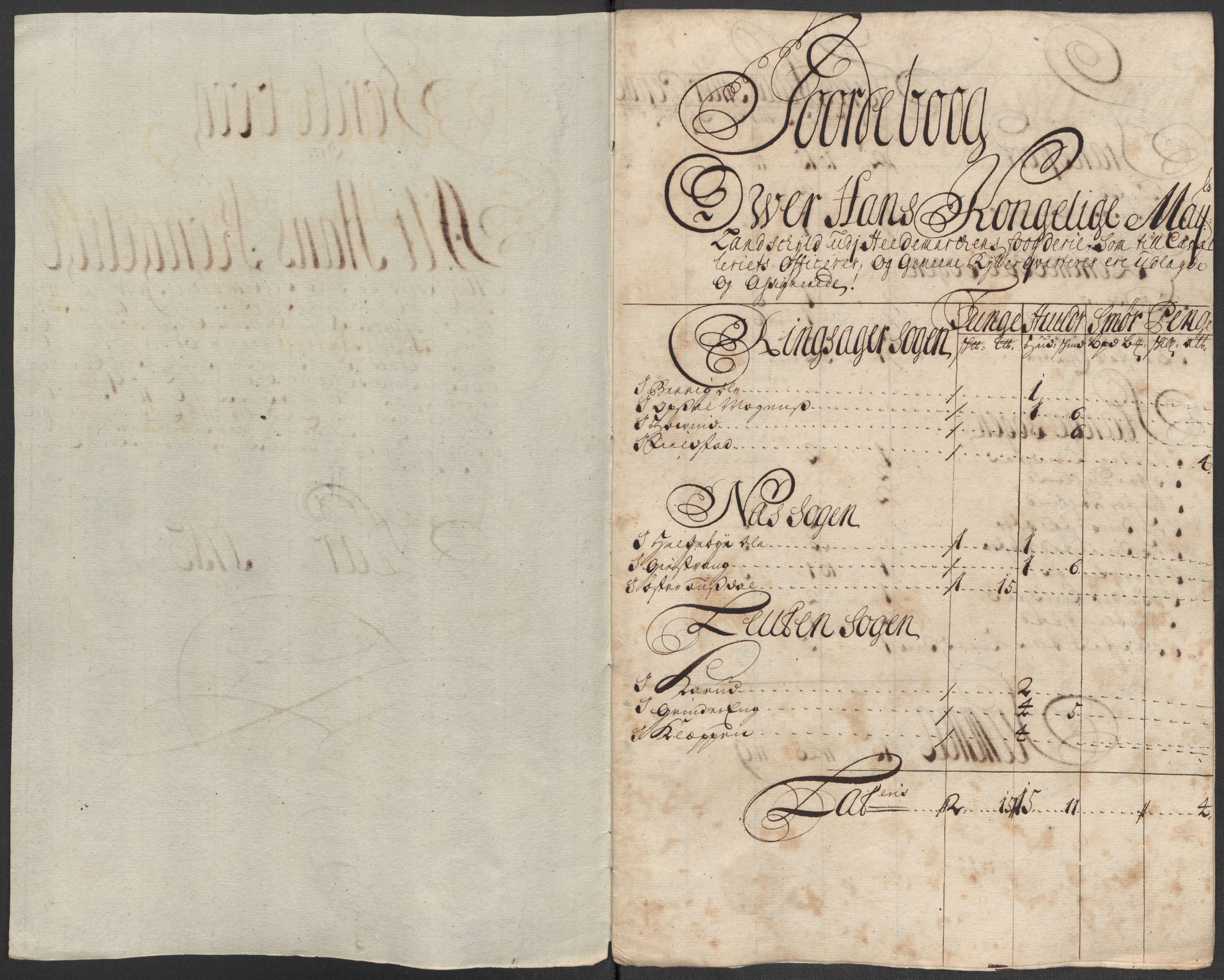 Rentekammeret inntil 1814, Reviderte regnskaper, Fogderegnskap, AV/RA-EA-4092/R16/L1050: Fogderegnskap Hedmark, 1713, s. 256