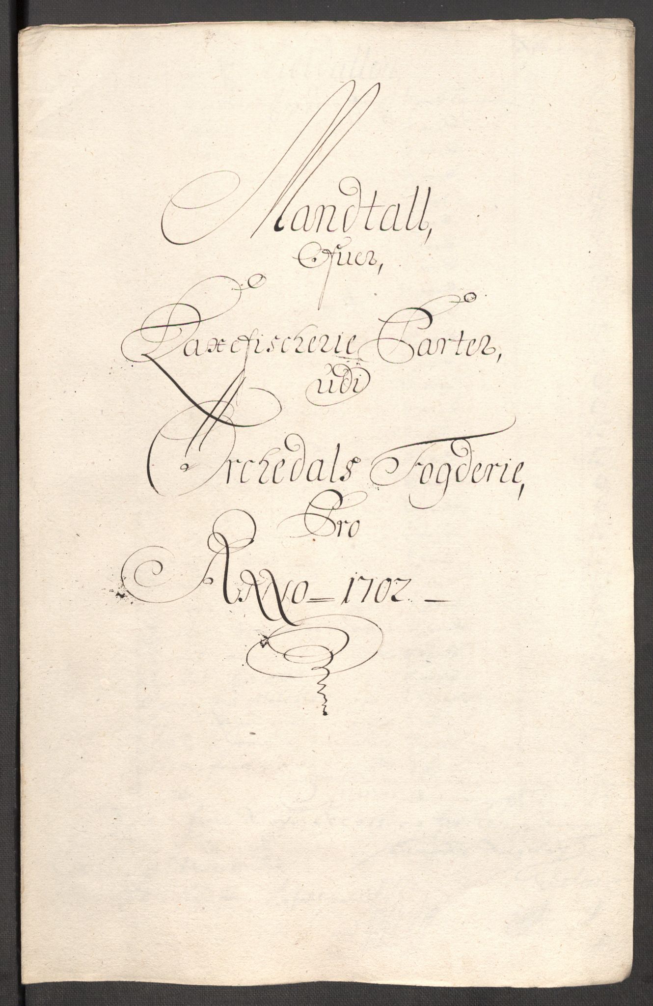Rentekammeret inntil 1814, Reviderte regnskaper, Fogderegnskap, RA/EA-4092/R60/L3952: Fogderegnskap Orkdal og Gauldal, 1702, s. 83