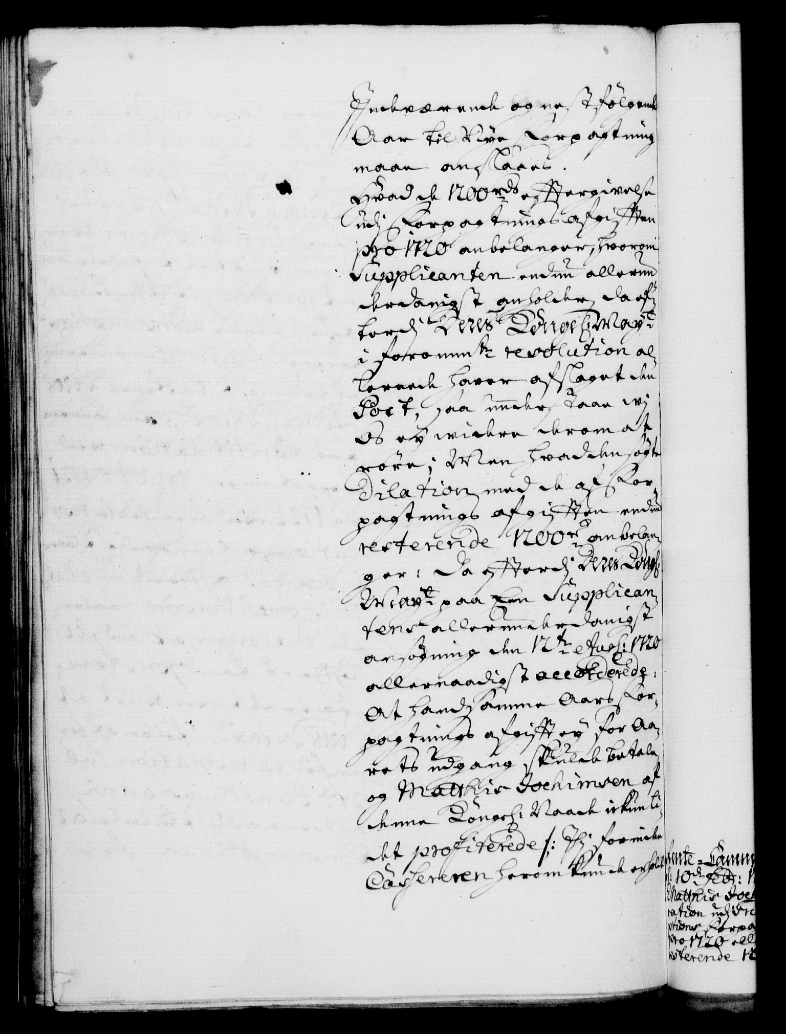 Rentekammeret, Kammerkanselliet, RA/EA-3111/G/Gf/Gfa/L0004: Norsk relasjons- og resolusjonsprotokoll (merket RK 52.4), 1721, s. 298