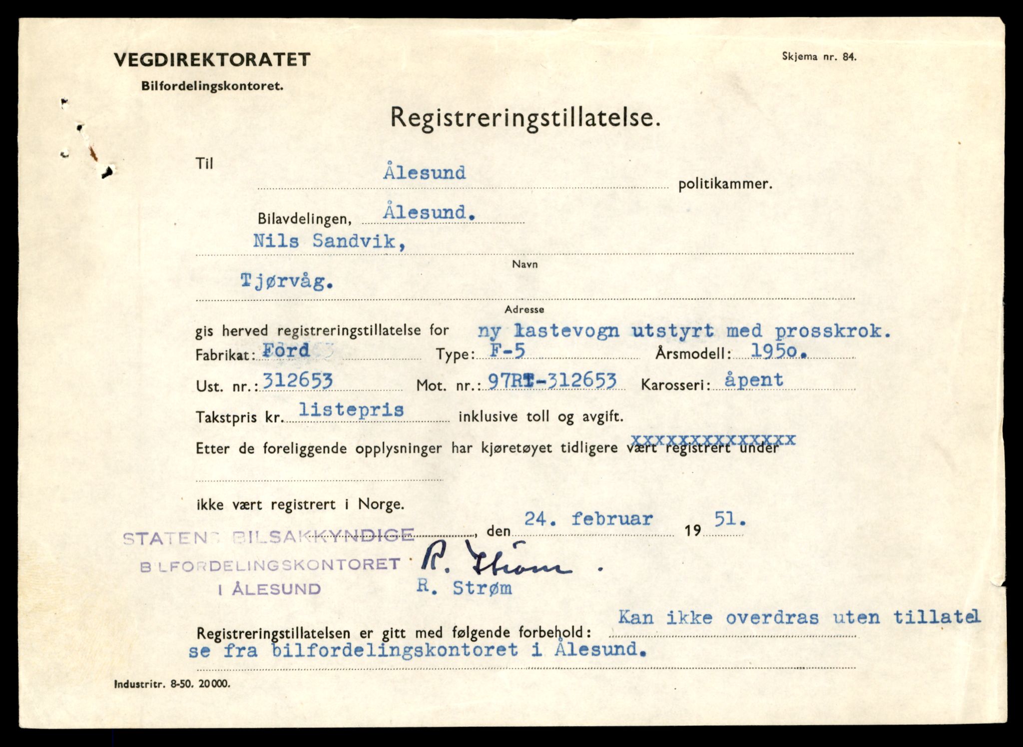 Møre og Romsdal vegkontor - Ålesund trafikkstasjon, AV/SAT-A-4099/F/Fe/L0032: Registreringskort for kjøretøy T 11997 - T 12149, 1927-1998, s. 3365