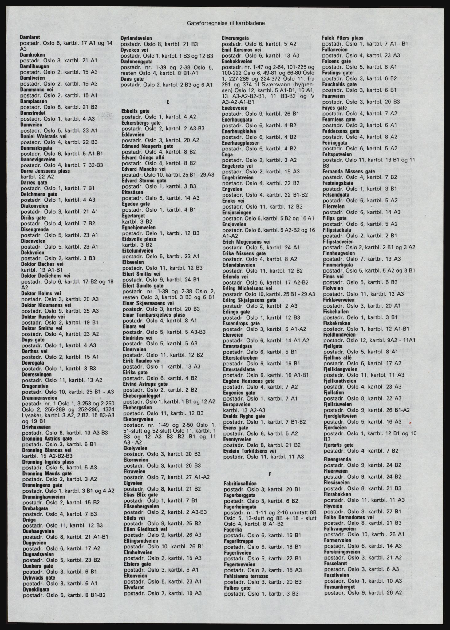 Kristiania/Oslo adressebok, PUBL/-, 1982-1983